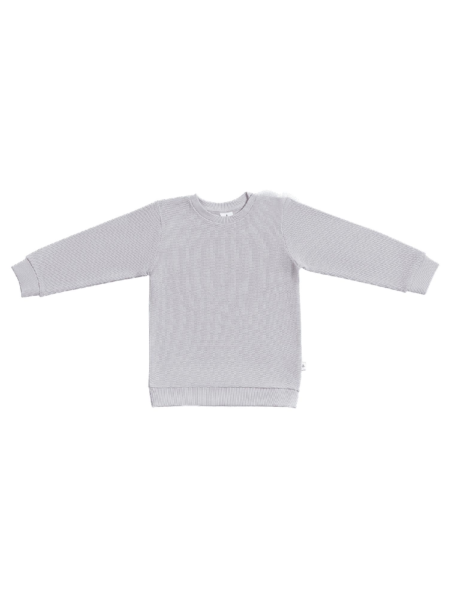 Kinder Bio-Baumwoll Sweatshirt aus Piqué - Evermind.eco