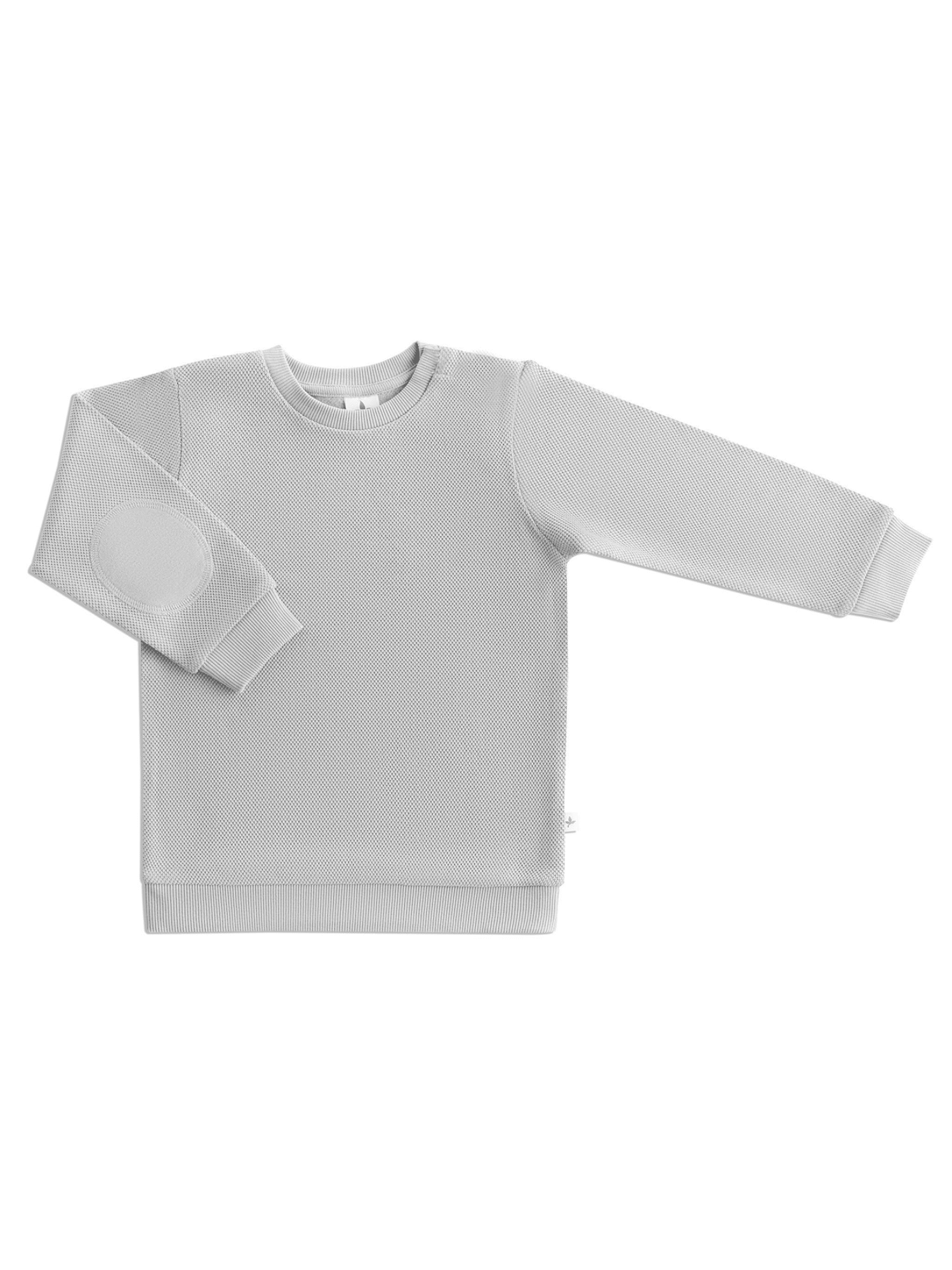 Kinder Bio-Baumwoll Sweatshirt aus Piqué - Evermind.eco
