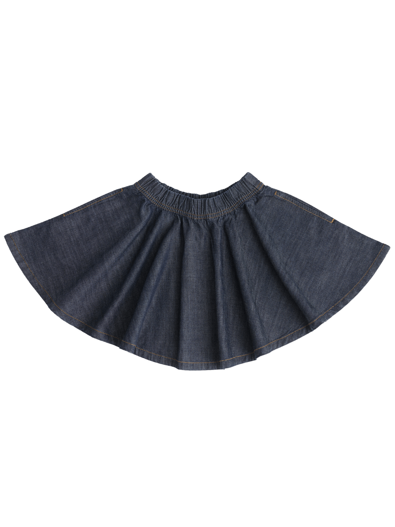 Kinder Denimrock aus 100% Bio-Baumwolle - Evermind.eco