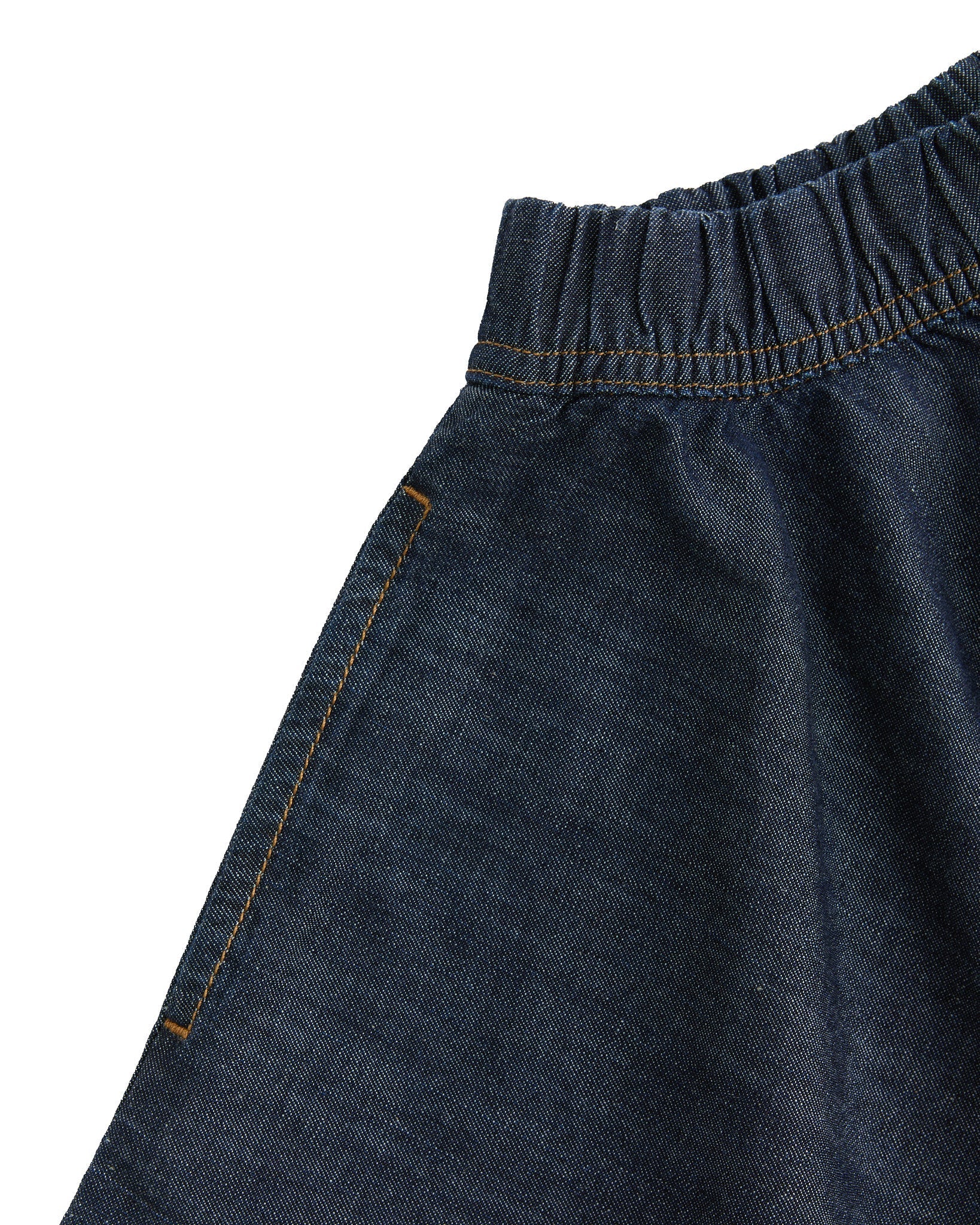 Kinder Denimrock aus 100% Bio-Baumwolle - Evermind.eco