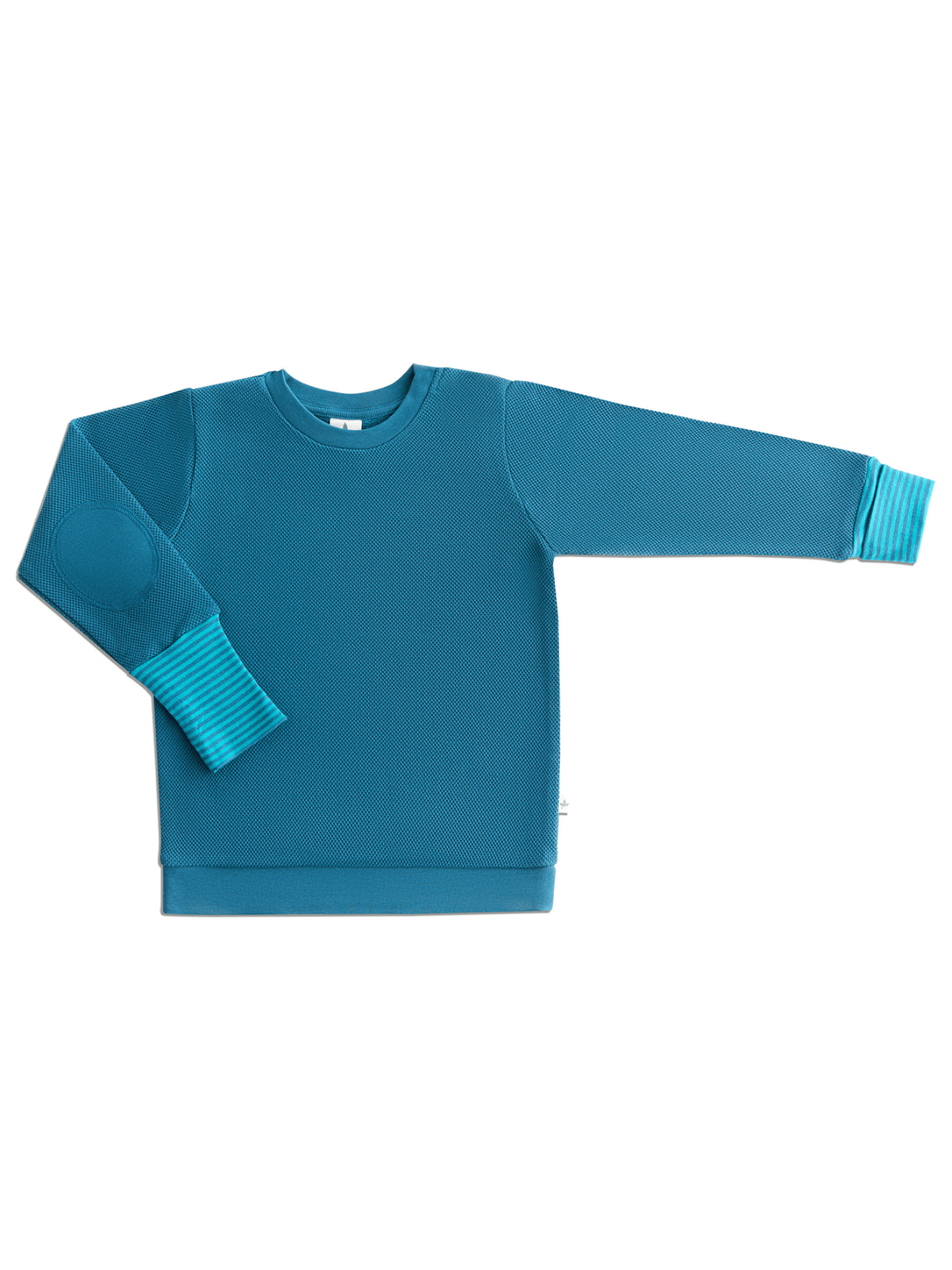 Kinder Piqué-Sweatshirt - Evermind.eco