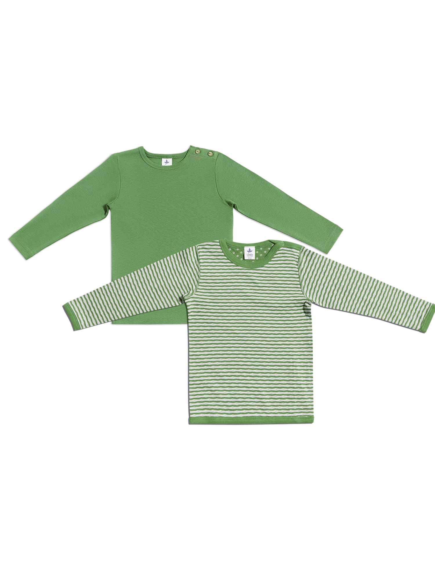 Kinder Unisex Langarmshirt Set - Evermind.eco
