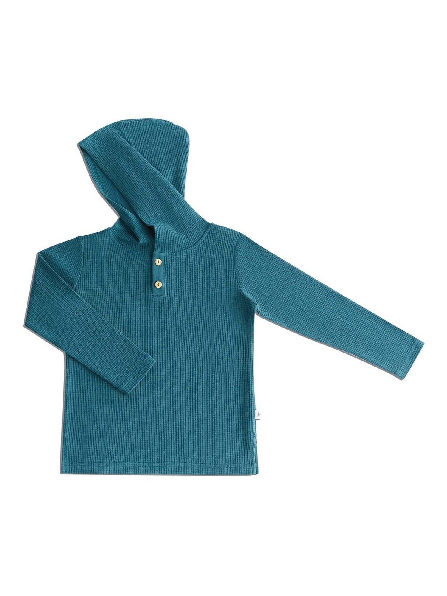 Kinder Waffel Kapuzenshirt - Evermind.eco