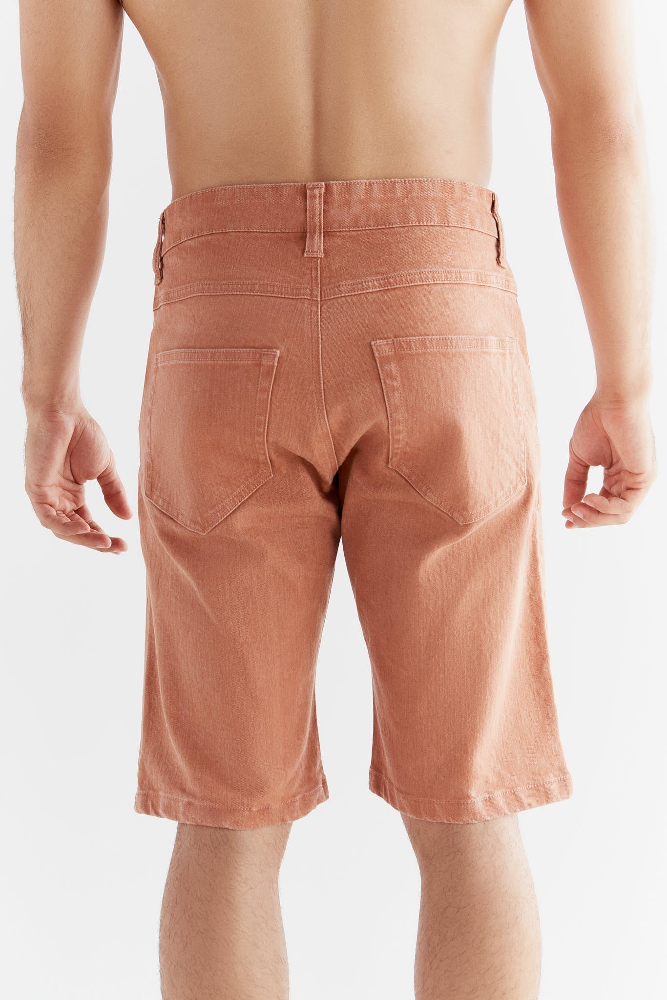 Plant Dyed Herren Denim Shorts - Evermind.eco