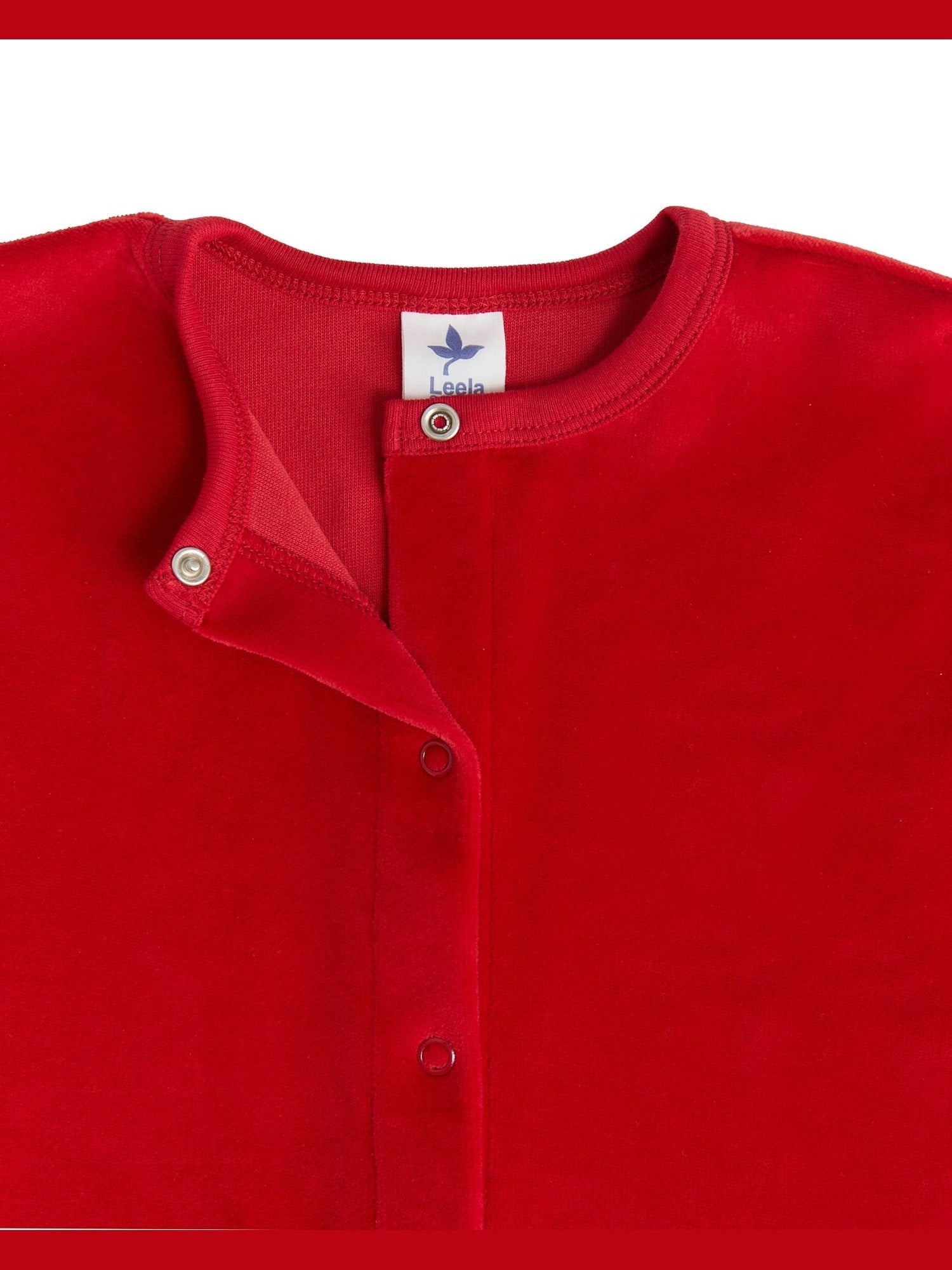 Roter Baby-Strampler & Wendedecke – Kuschelig, nachhaltig & GOTS-zertifiziert - Evermind.eco