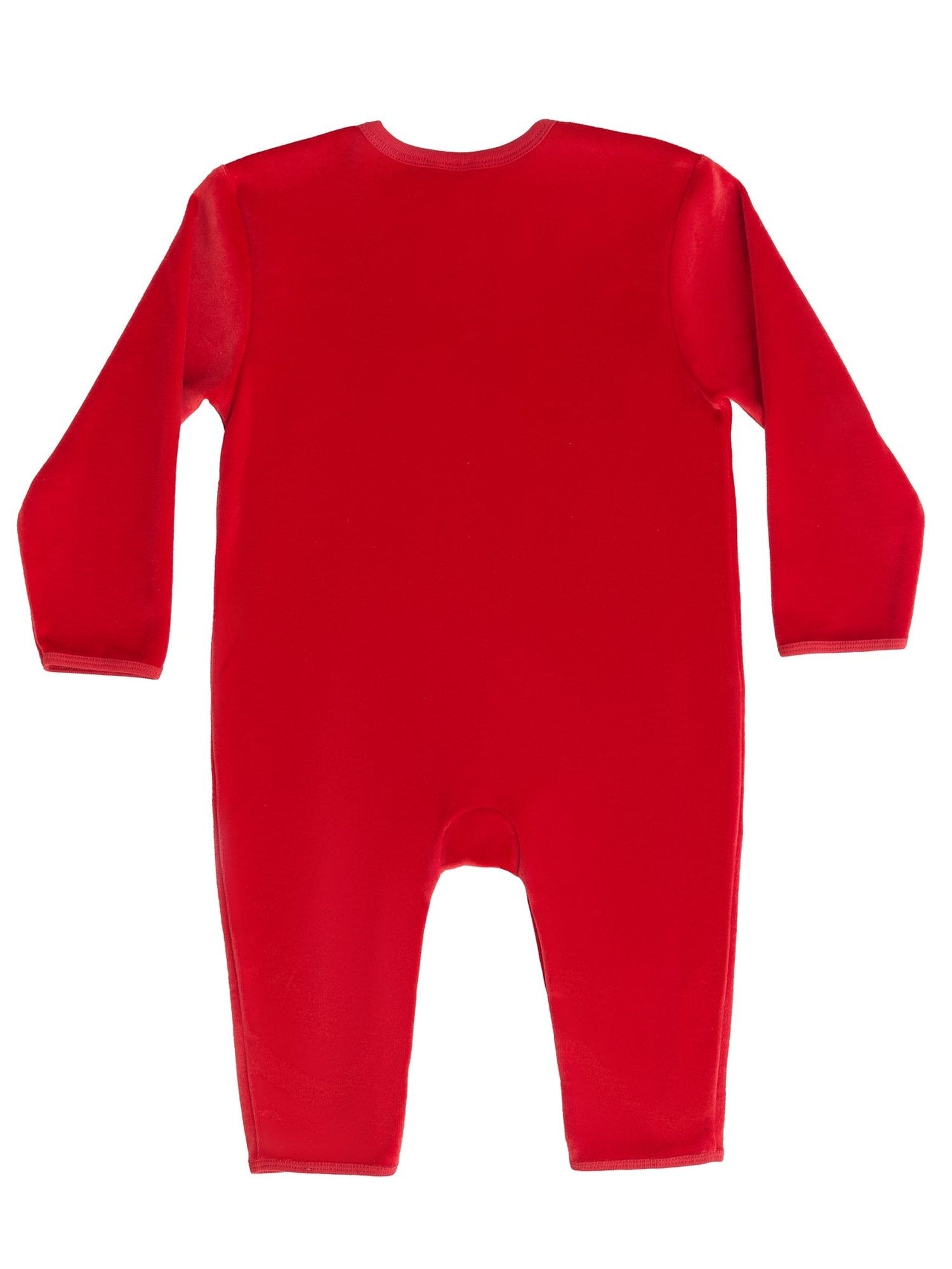 Roter Baby-Strampler & Wendedecke – Kuschelig, nachhaltig & GOTS-zertifiziert - Evermind.eco