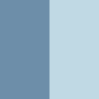 Swatch Flamme / Taubenblau