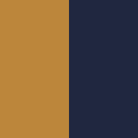 Swatch Ingwer/Indigo