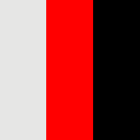 Swatch Naturweiss-Rot-Schwarz