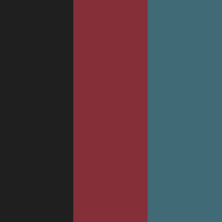 Swatch Schwarz/Bordeaux/Tanne-Tabasco