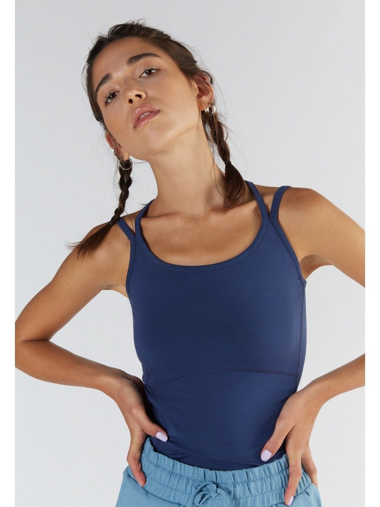 TENCEL™ Active Damen Spaghettiträger Top - Evermind.eco