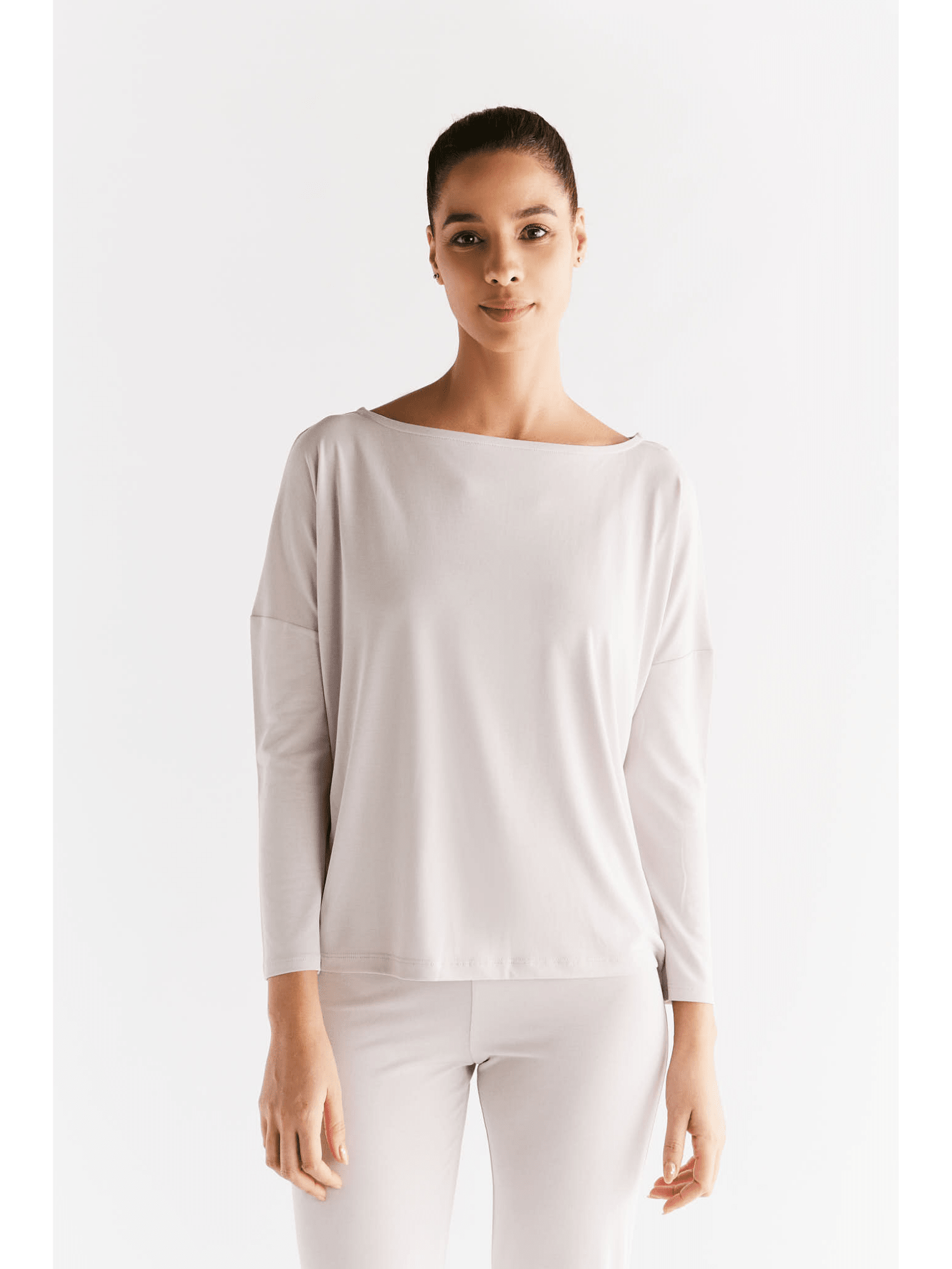 TENCEL™ Active Damen Yoga Langarmshirt - Evermind.eco