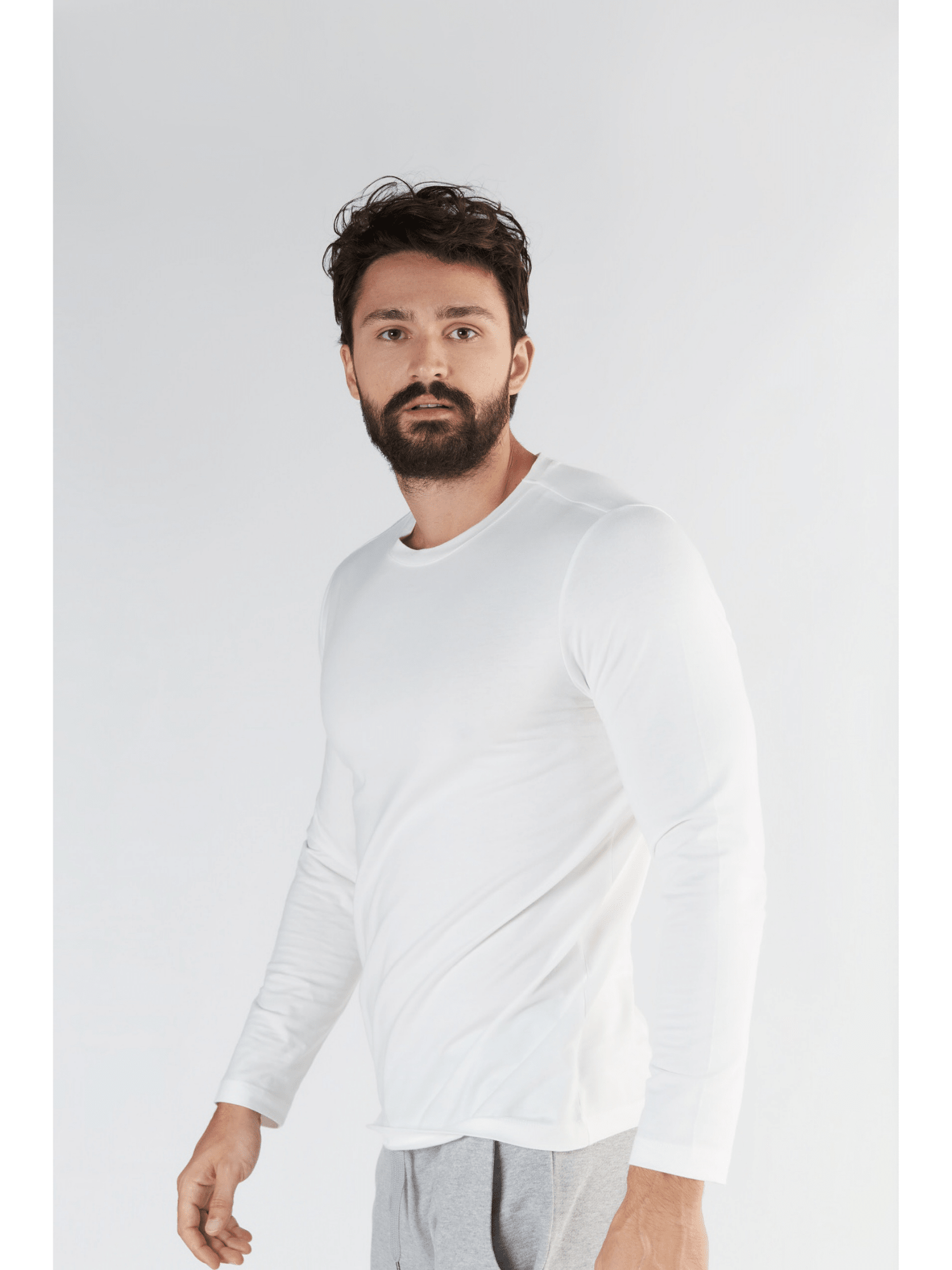 TENCEL™ Active Herren Langarmshirt - Evermind.eco