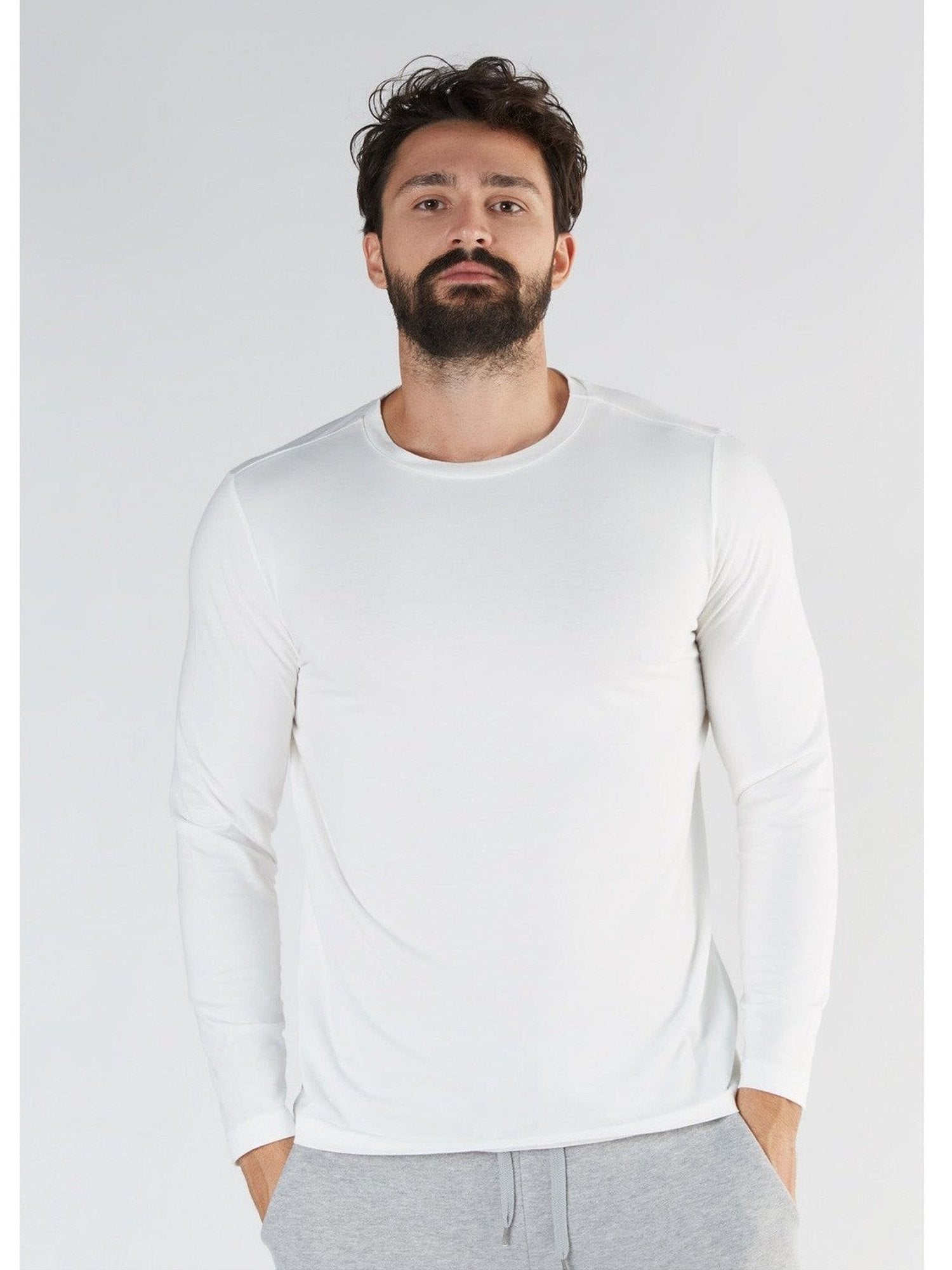 TENCEL™ Active Herren Langarmshirt - Evermind.eco