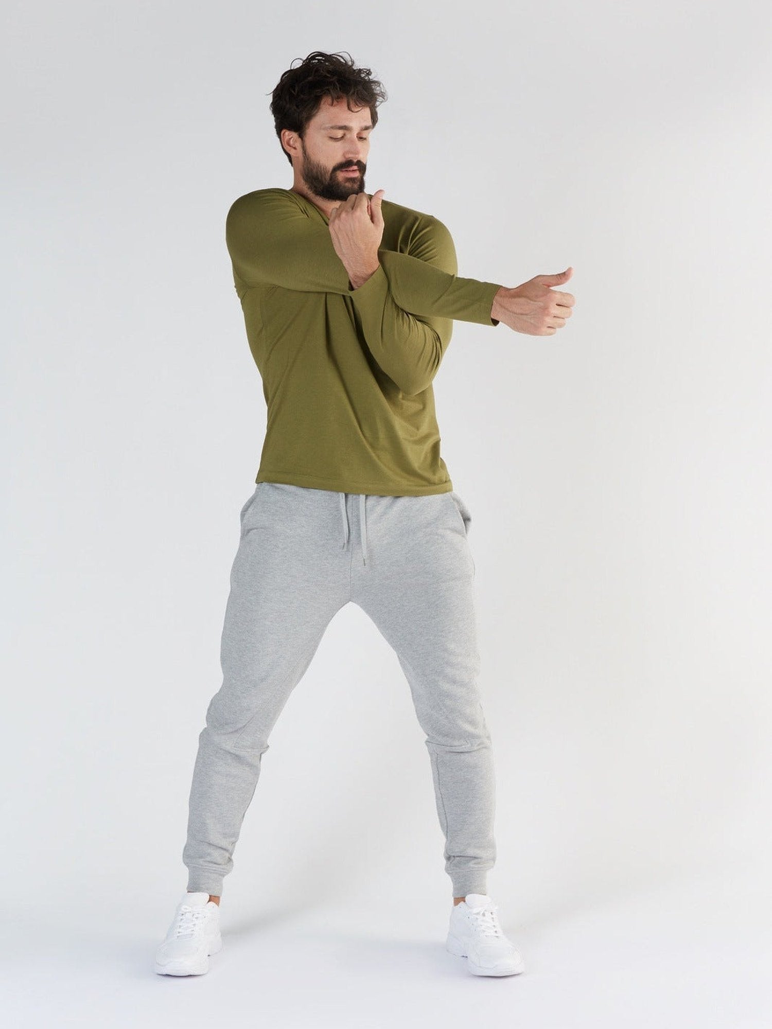 TENCEL™ Active Herren Langarmshirt - Evermind.eco