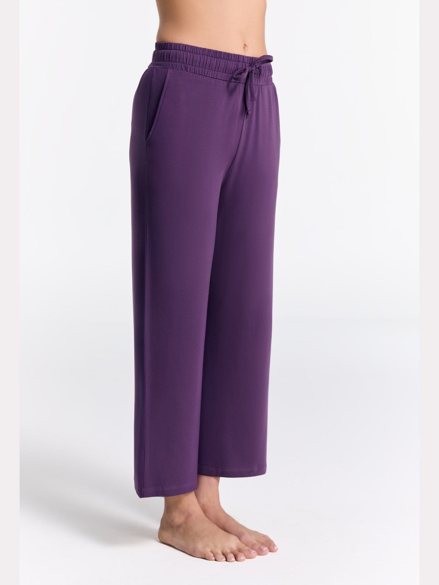 TENCEL™ Damen Wide Leg Hose - Evermind.eco