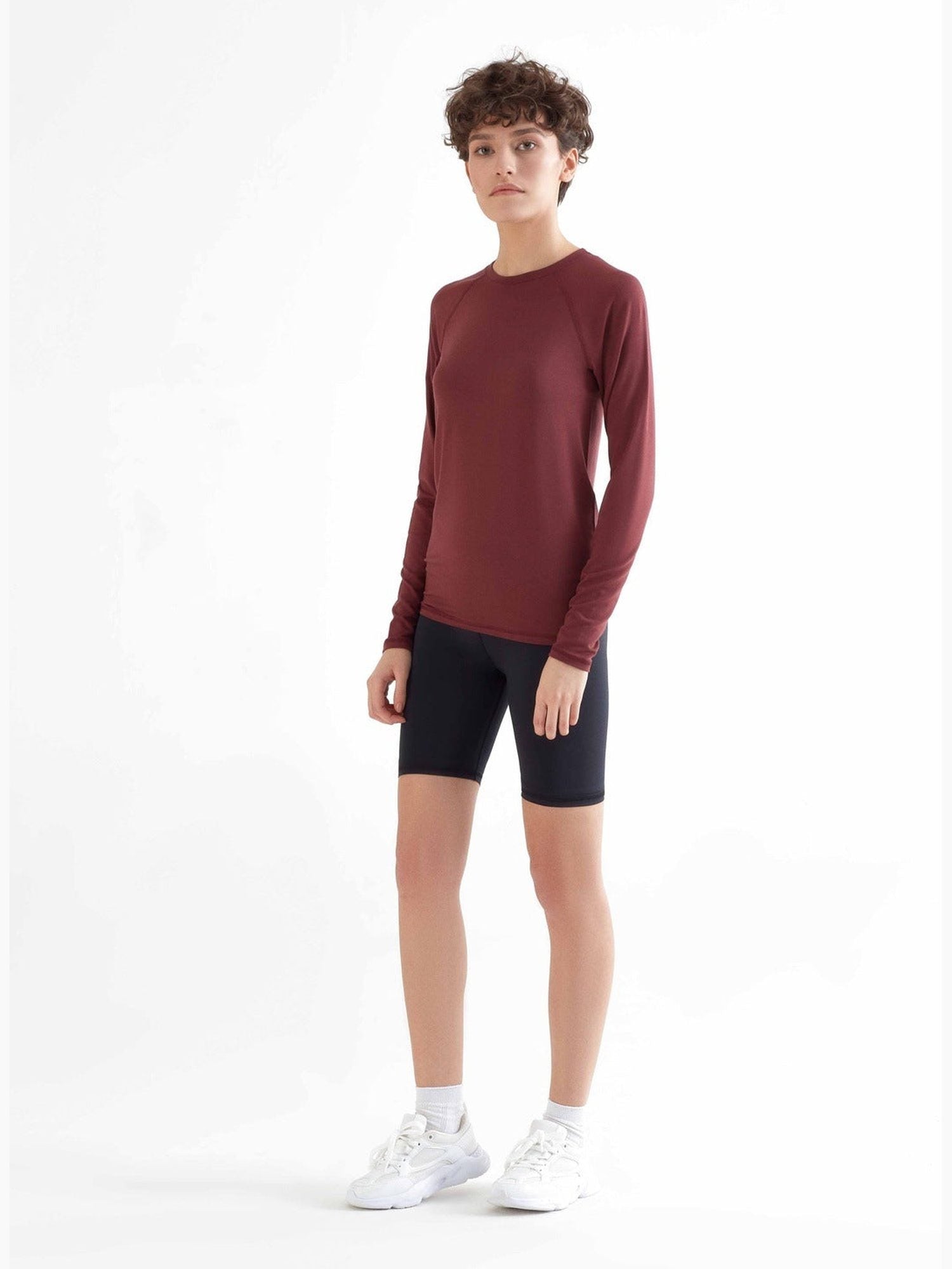 TENCEL™ MicroModal Damen Langarmshirt - Evermind.eco