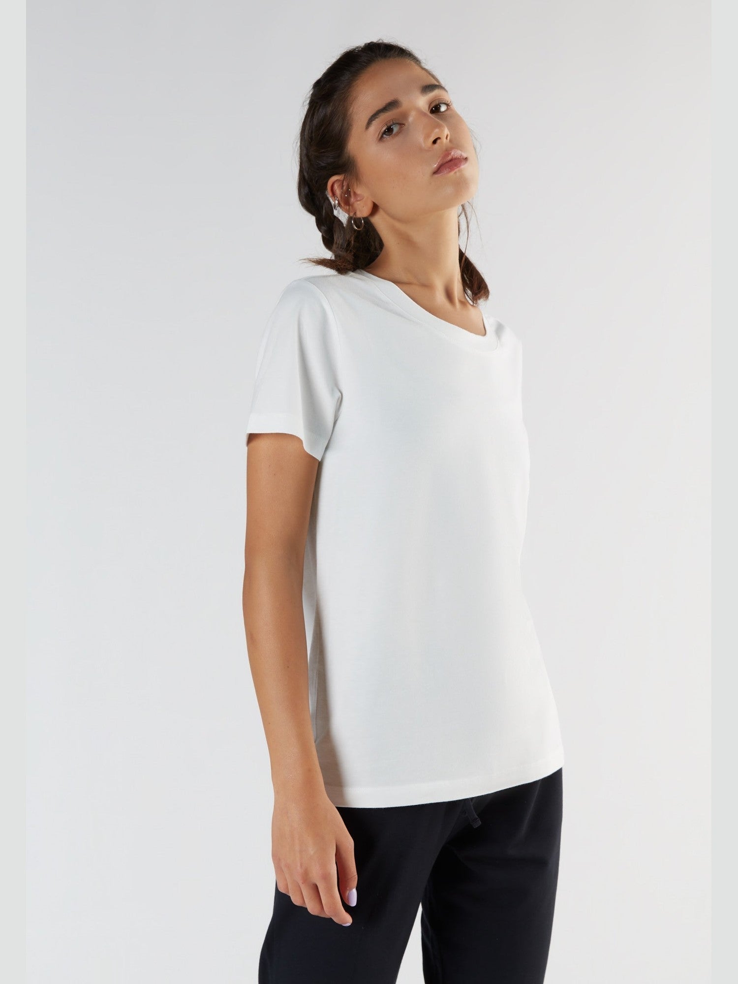TENCEL™ Modal Damen Kurzarmshirt - Evermind.eco