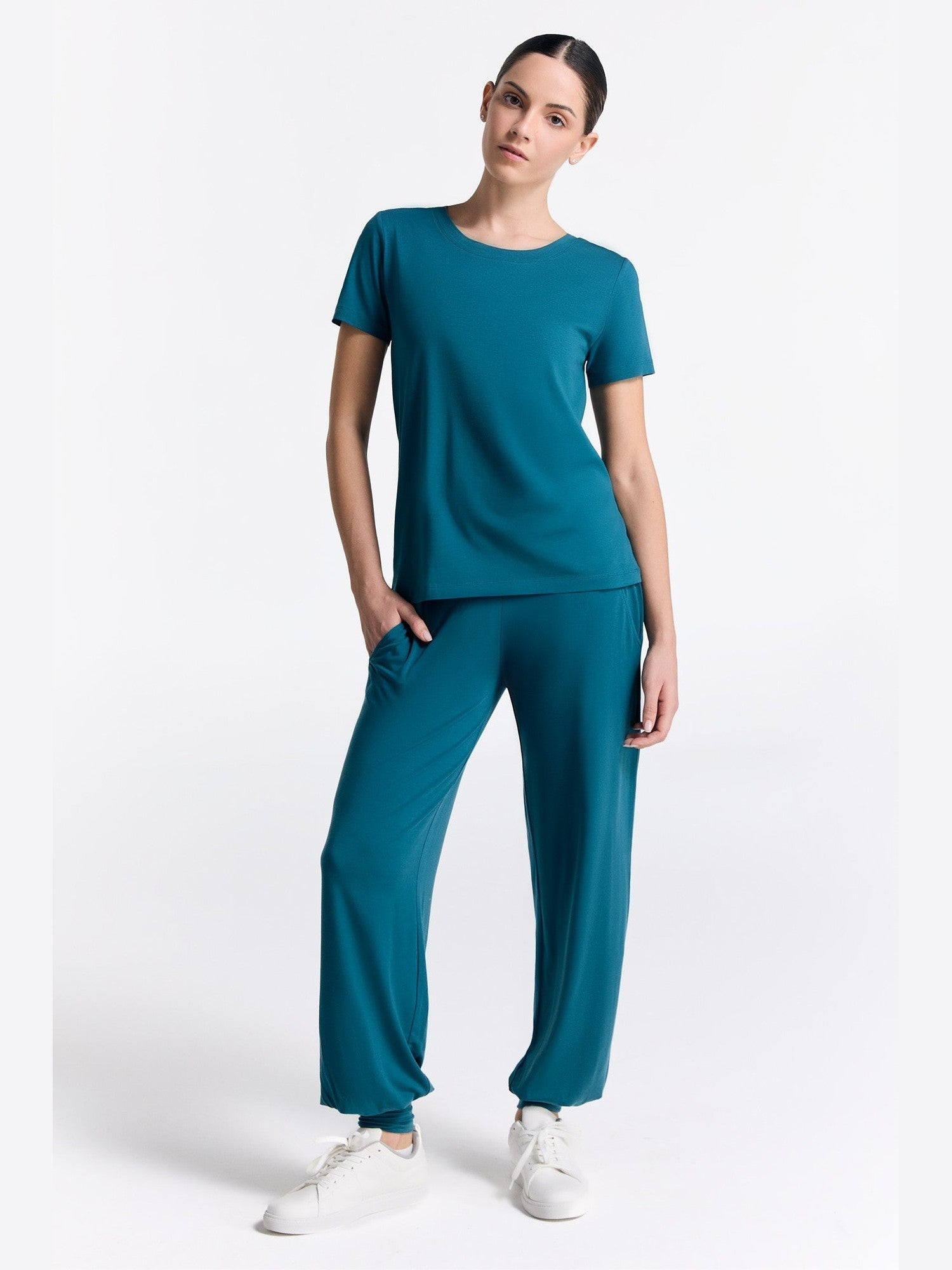 TENCEL™ Modal Damen Kurzarmshirt - Evermind.eco