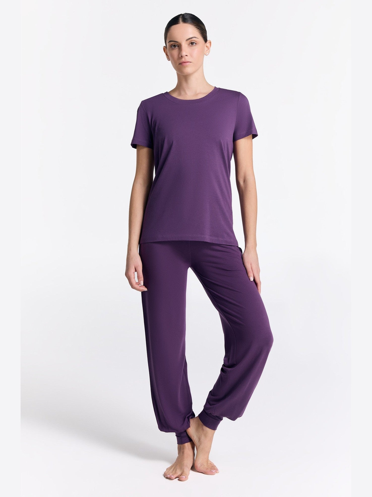 TENCEL™ Modal Damen Kurzarmshirt - Evermind.eco