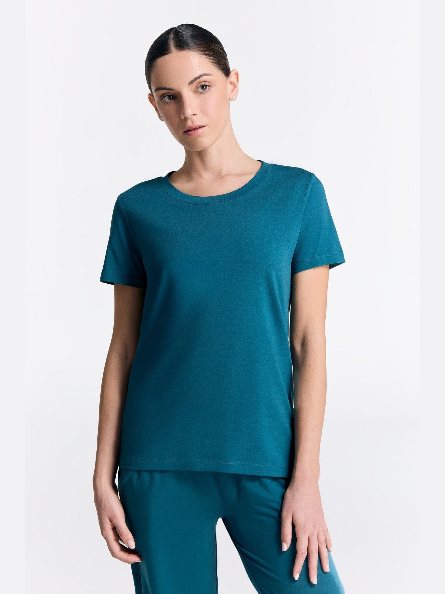 TENCEL™ Modal Damen Kurzarmshirt - Evermind.eco