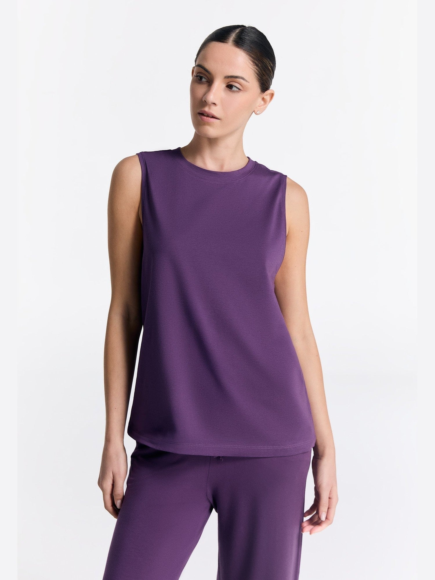 TENCEL™ Modal Damen Top hochgeschlossen - Evermind.eco