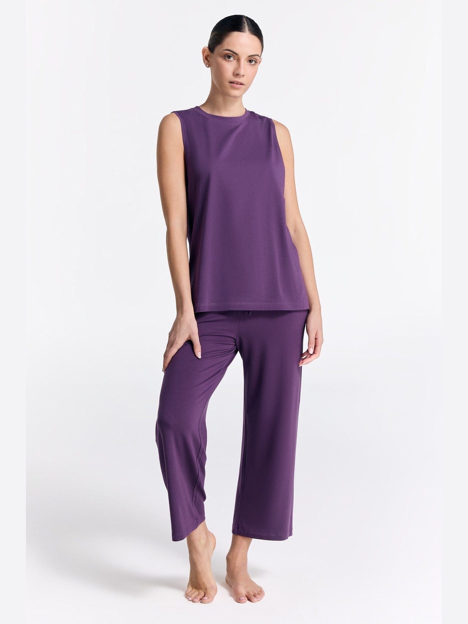 TENCEL™ Modal Damen Top hochgeschlossen - Evermind.eco