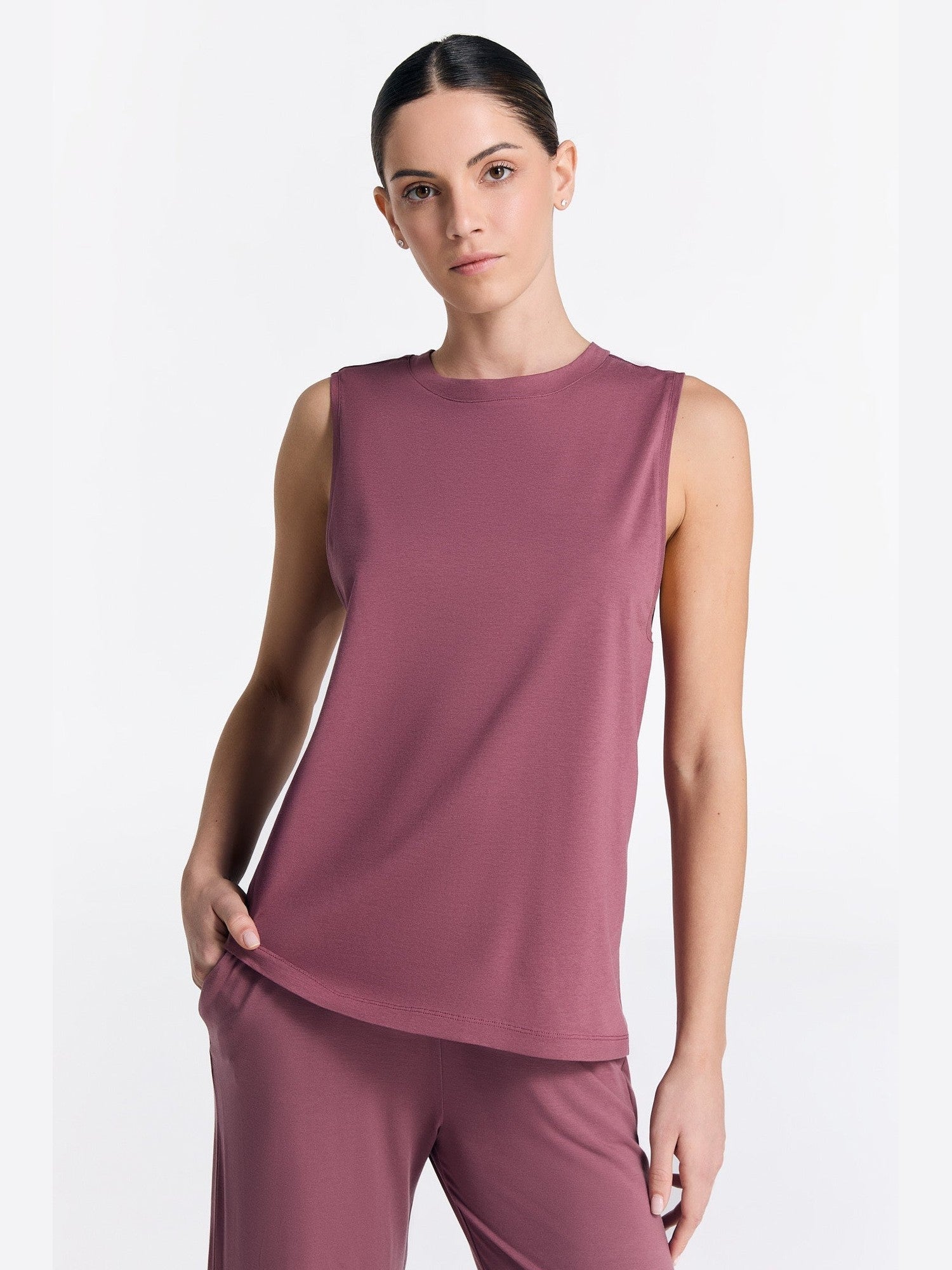 TENCEL™ Modal Damen Top hochgeschlossen - Evermind.eco