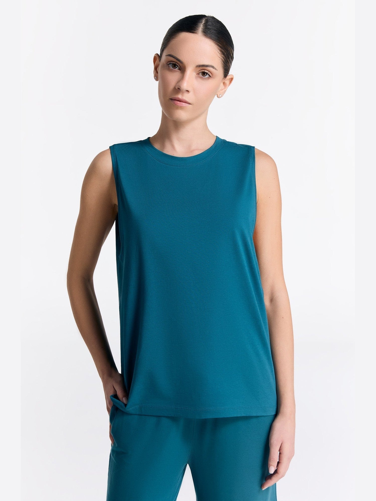 TENCEL™ Modal Damen Top hochgeschlossen - Evermind.eco