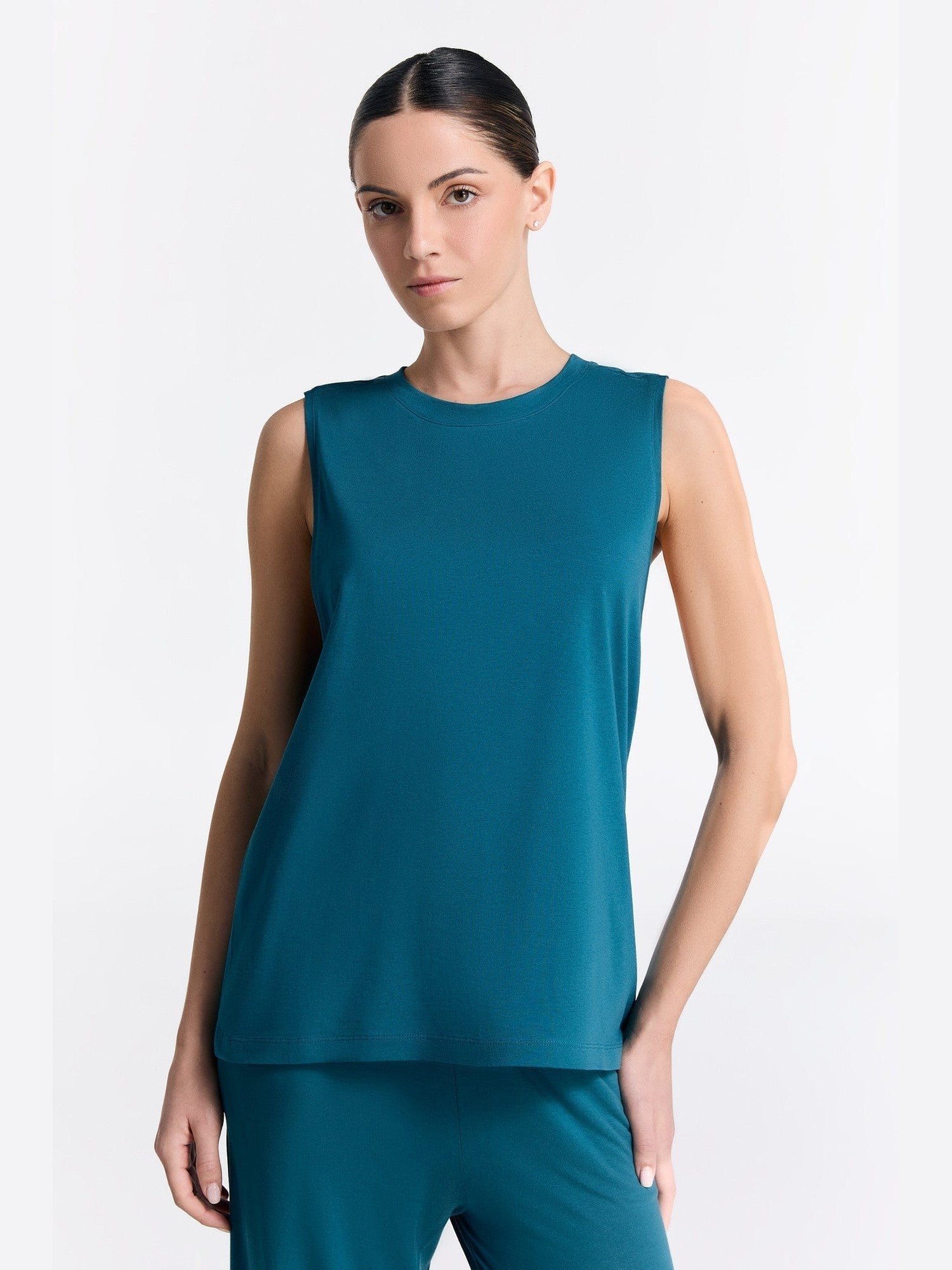 TENCEL™ Modal Damen Top hochgeschlossen - Evermind.eco