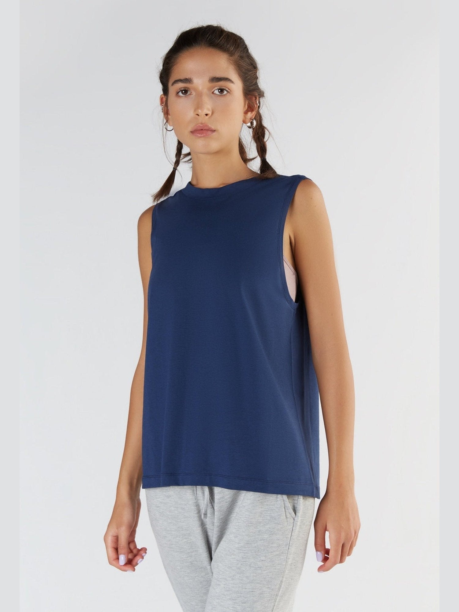 TENCEL™ Modal Damen Top hochgeschlossen - Evermind.eco