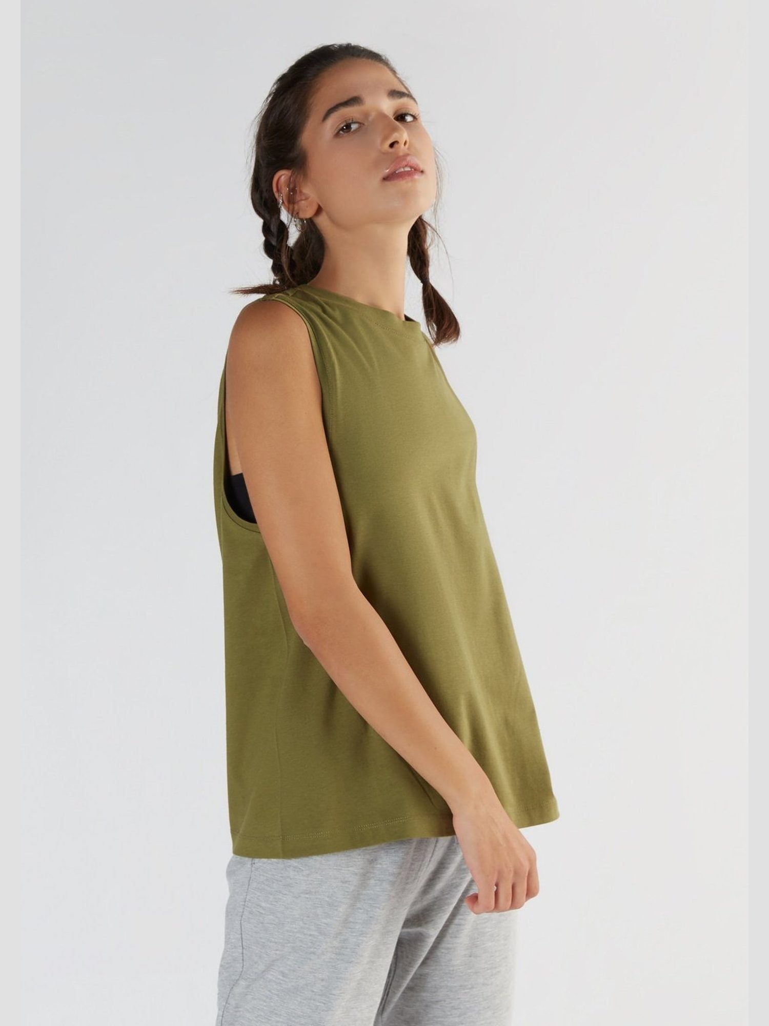 TENCEL™ Modal Damen Top hochgeschlossen - Evermind.eco