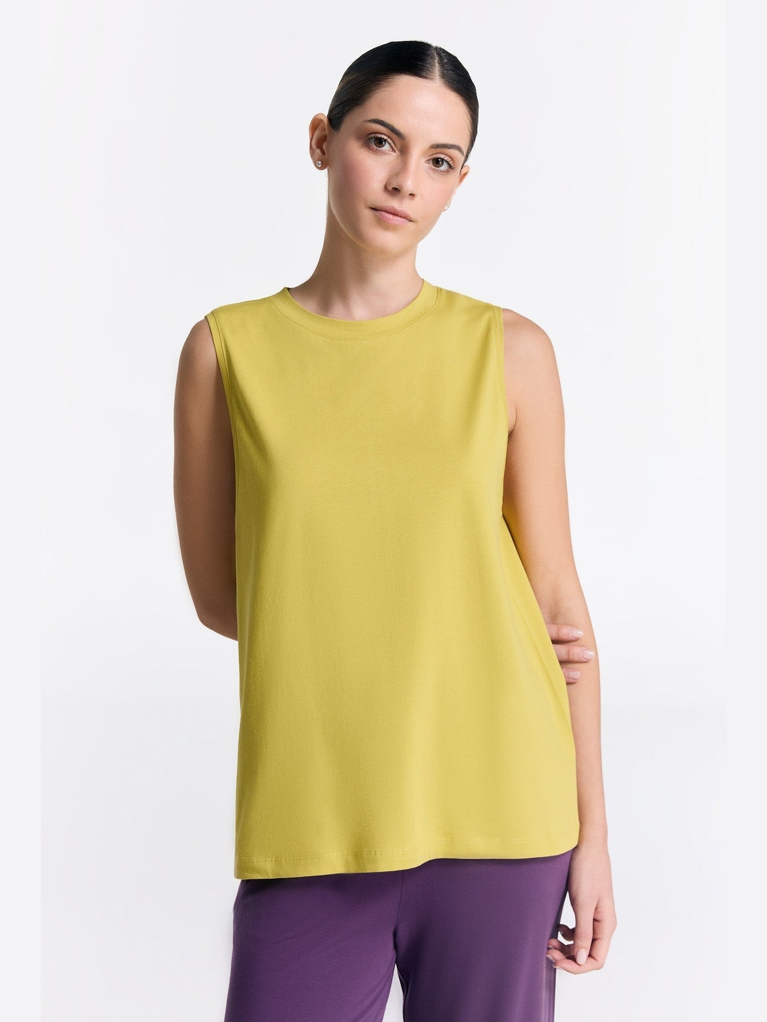 TENCEL™ Modal Damen Top hochgeschlossen - Evermind.eco