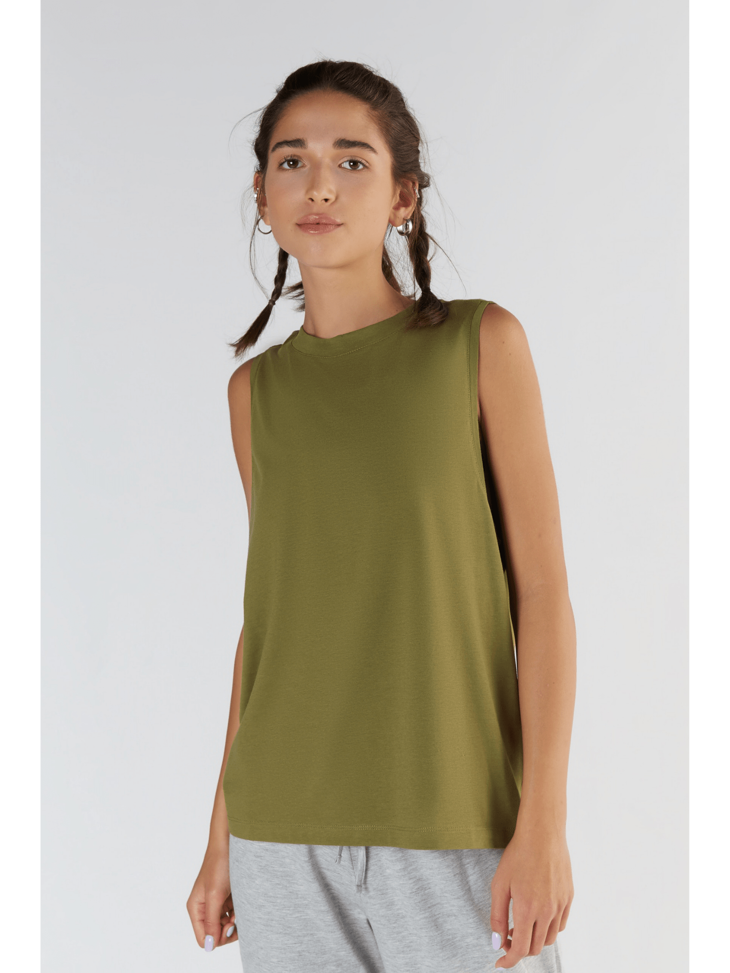 TENCEL™ Modal Damen Top hochgeschlossen - Evermind.eco