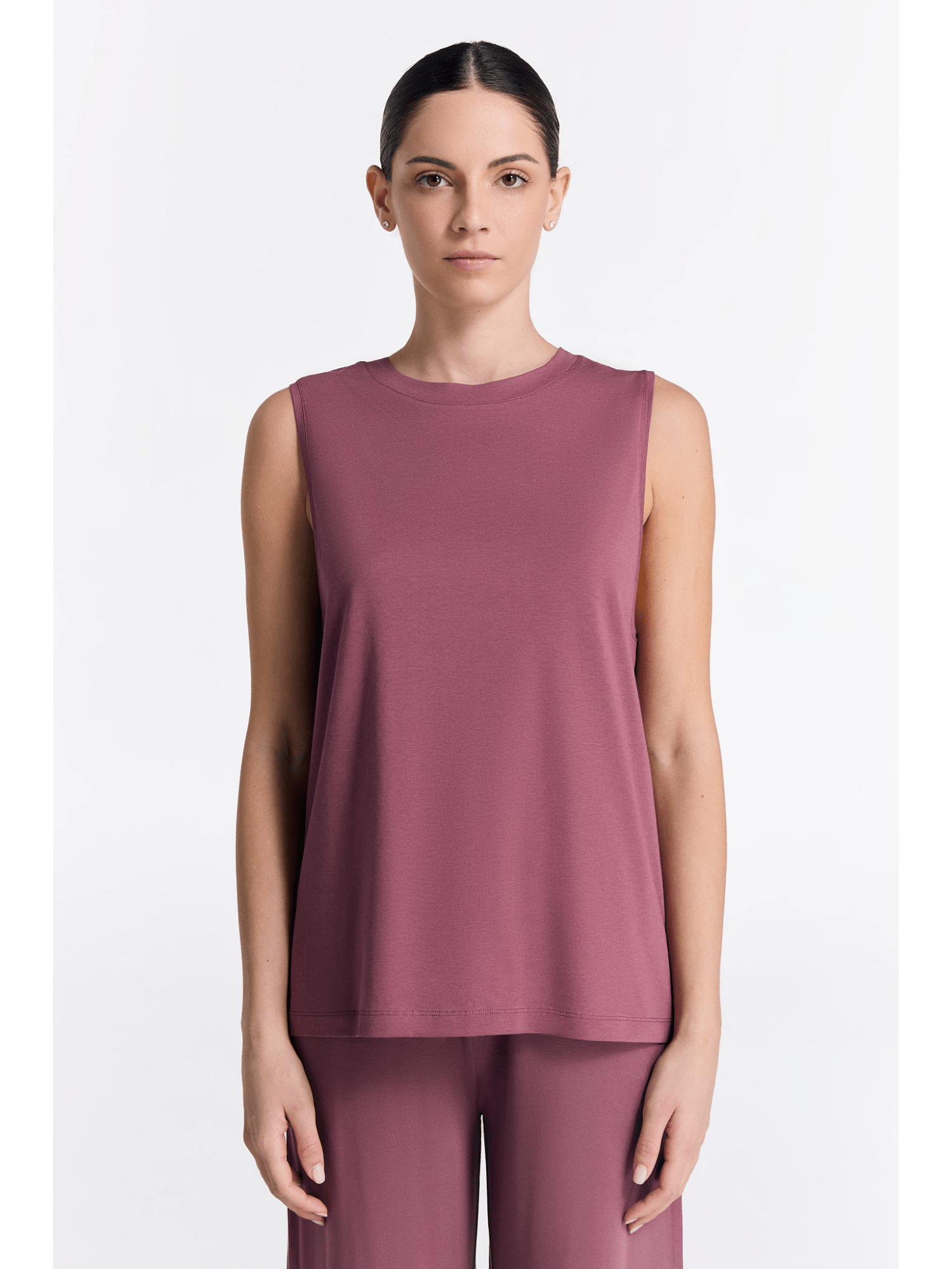 TENCEL™ Modal Damen Top hochgeschlossen - Evermind.eco
