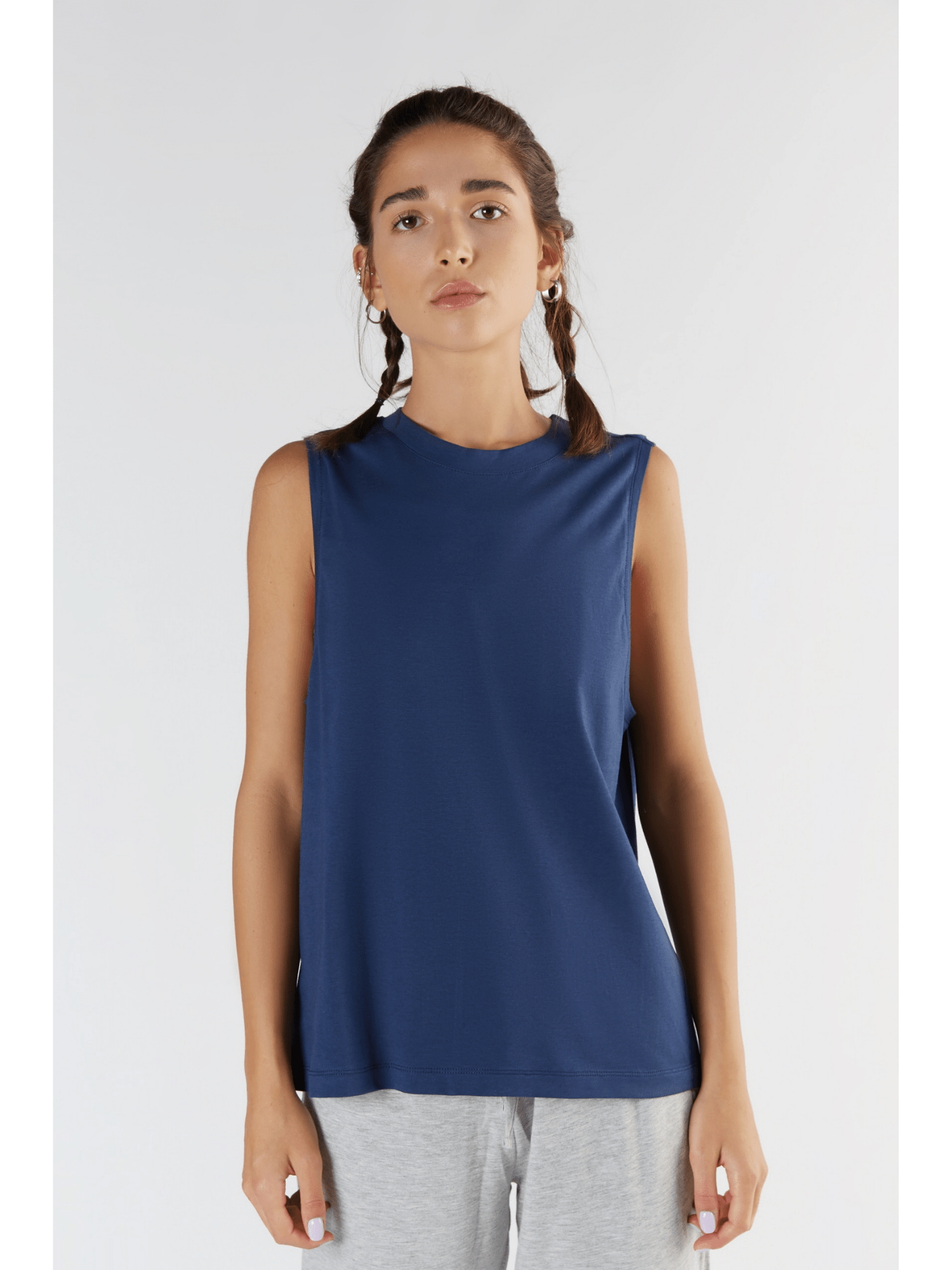 TENCEL™ Modal Damen Top hochgeschlossen - Evermind.eco