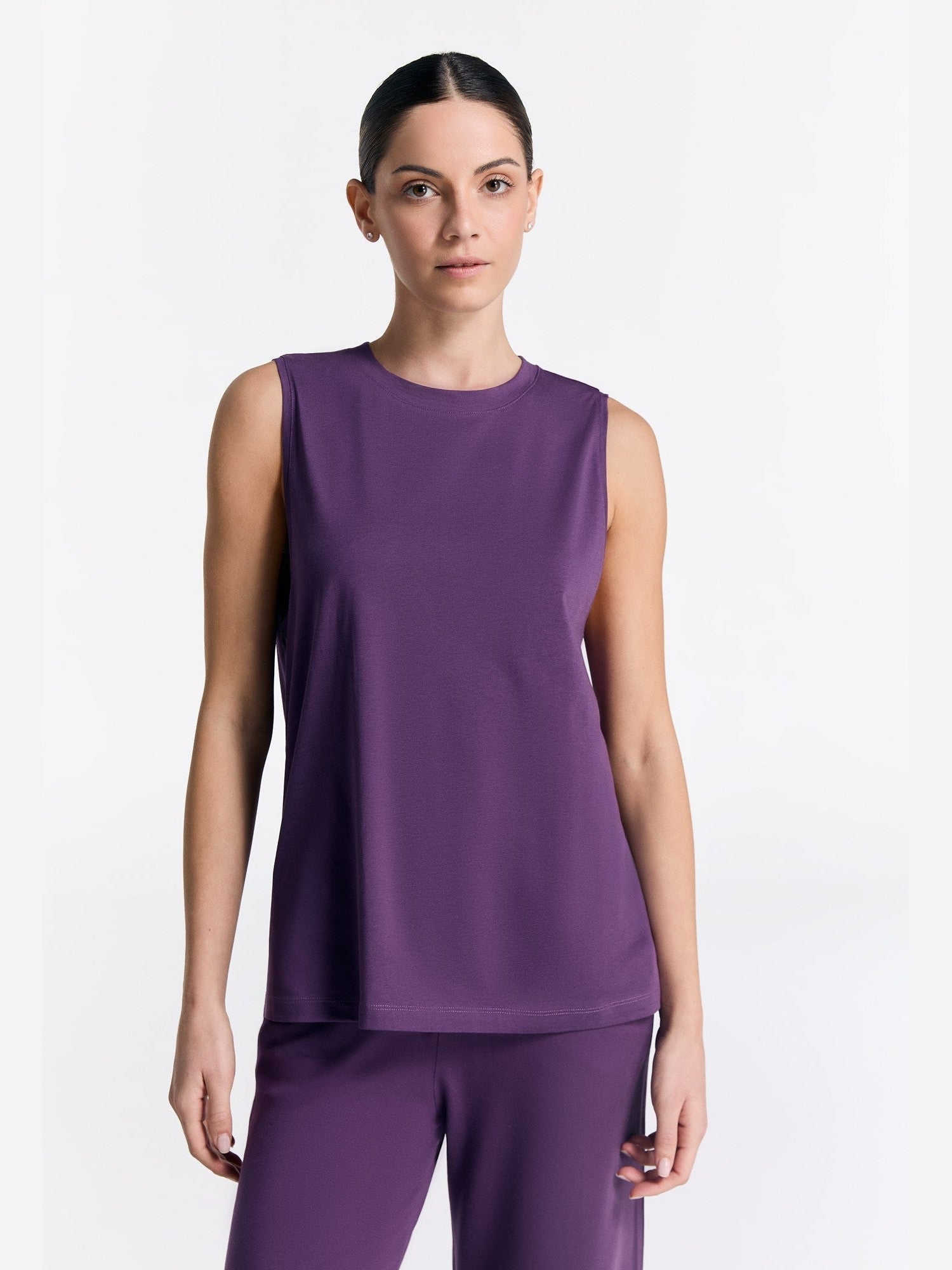TENCEL™ Modal Damen Top hochgeschlossen - Evermind.eco