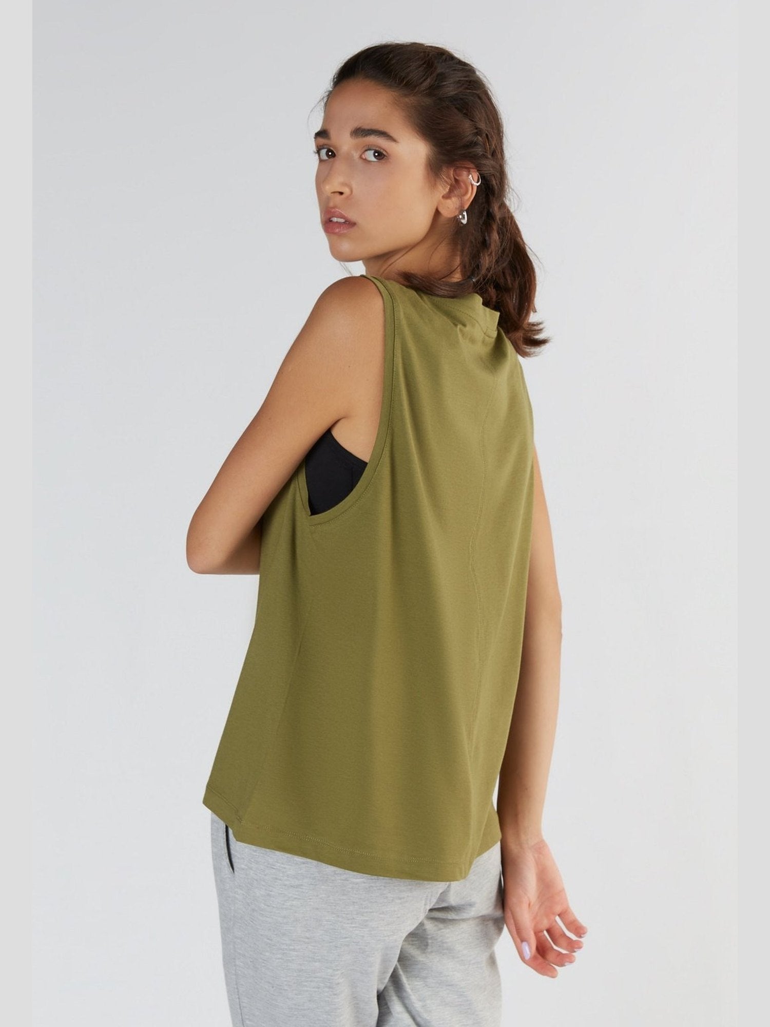 TENCEL™ Modal Damen Top hochgeschlossen - Evermind.eco