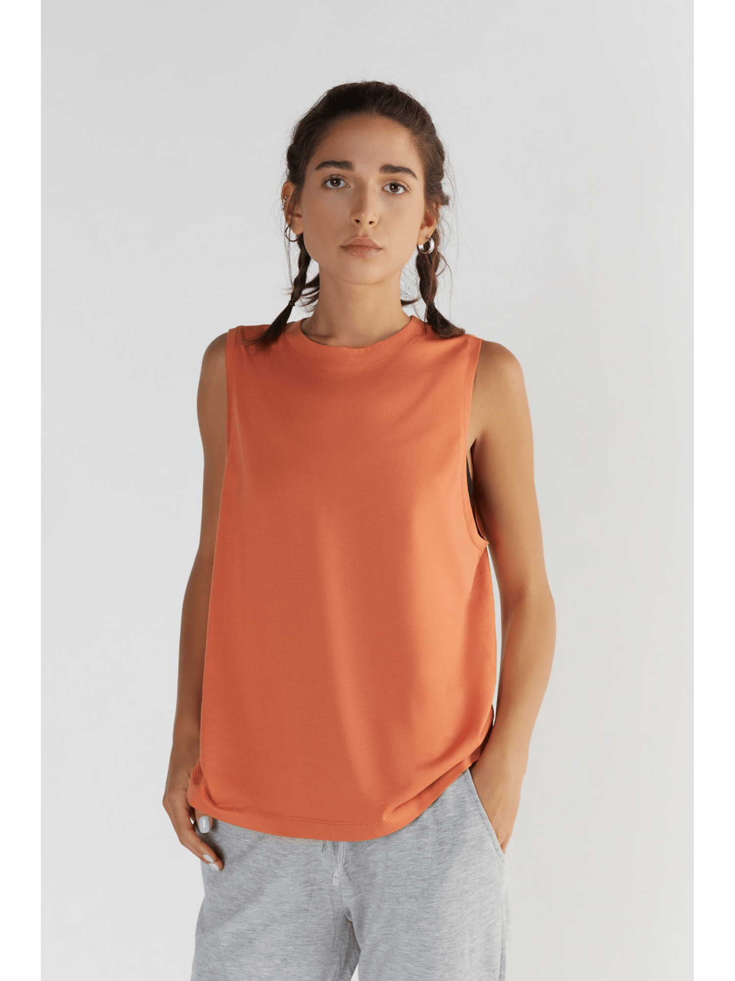 TENCEL™ Modal Damen Top hochgeschlossen - Evermind.eco