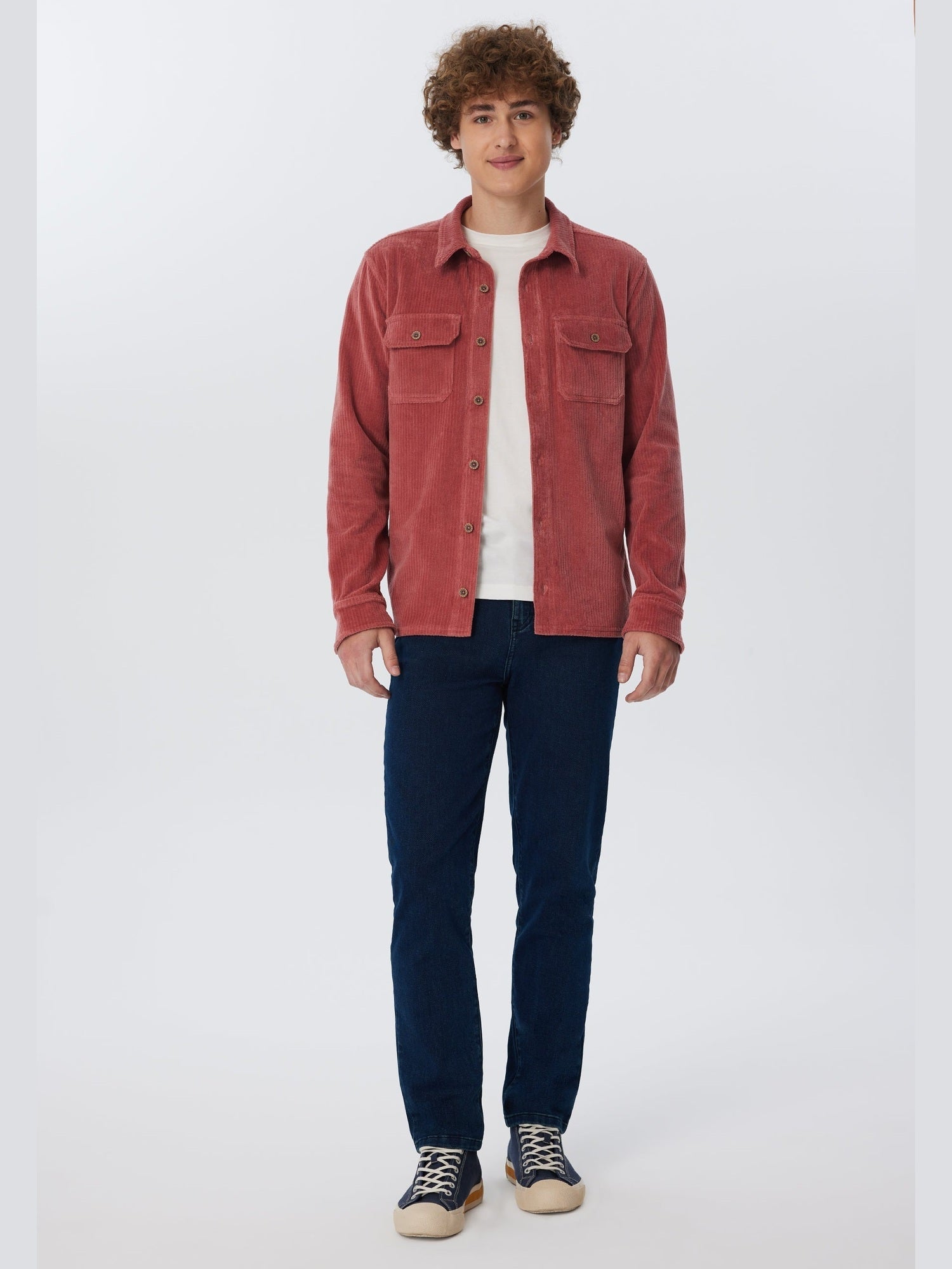 Unisex Bio-Baumwoll Cordhemd - Evermind.eco