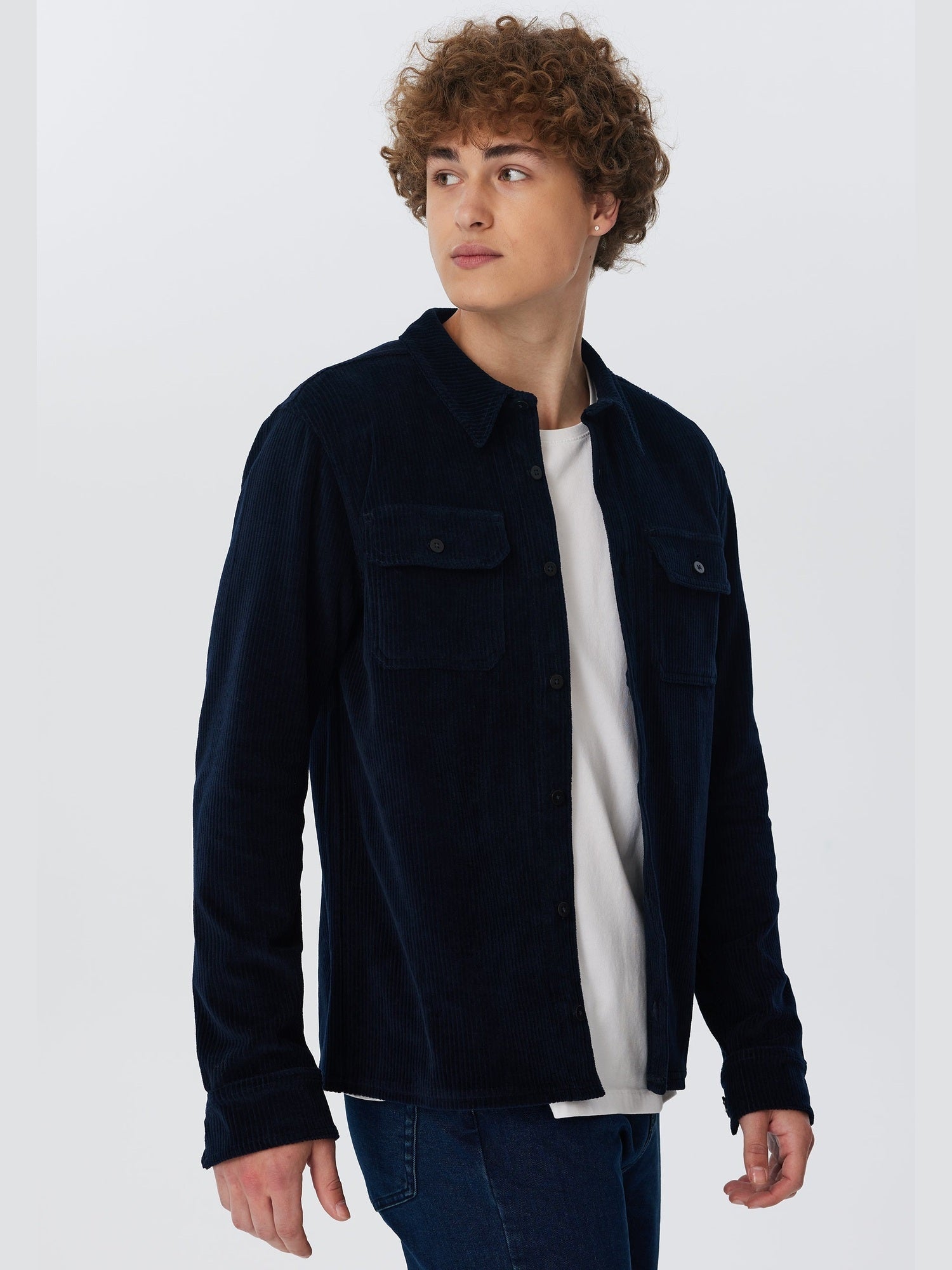 Unisex Bio-Baumwoll Cordhemd - Evermind.eco