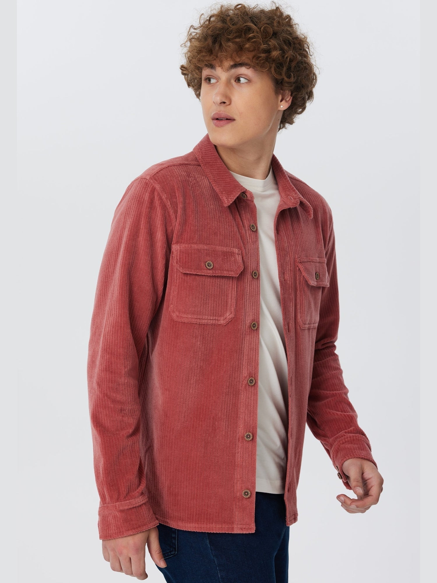 Unisex Bio-Baumwoll Cordhemd - Evermind.eco