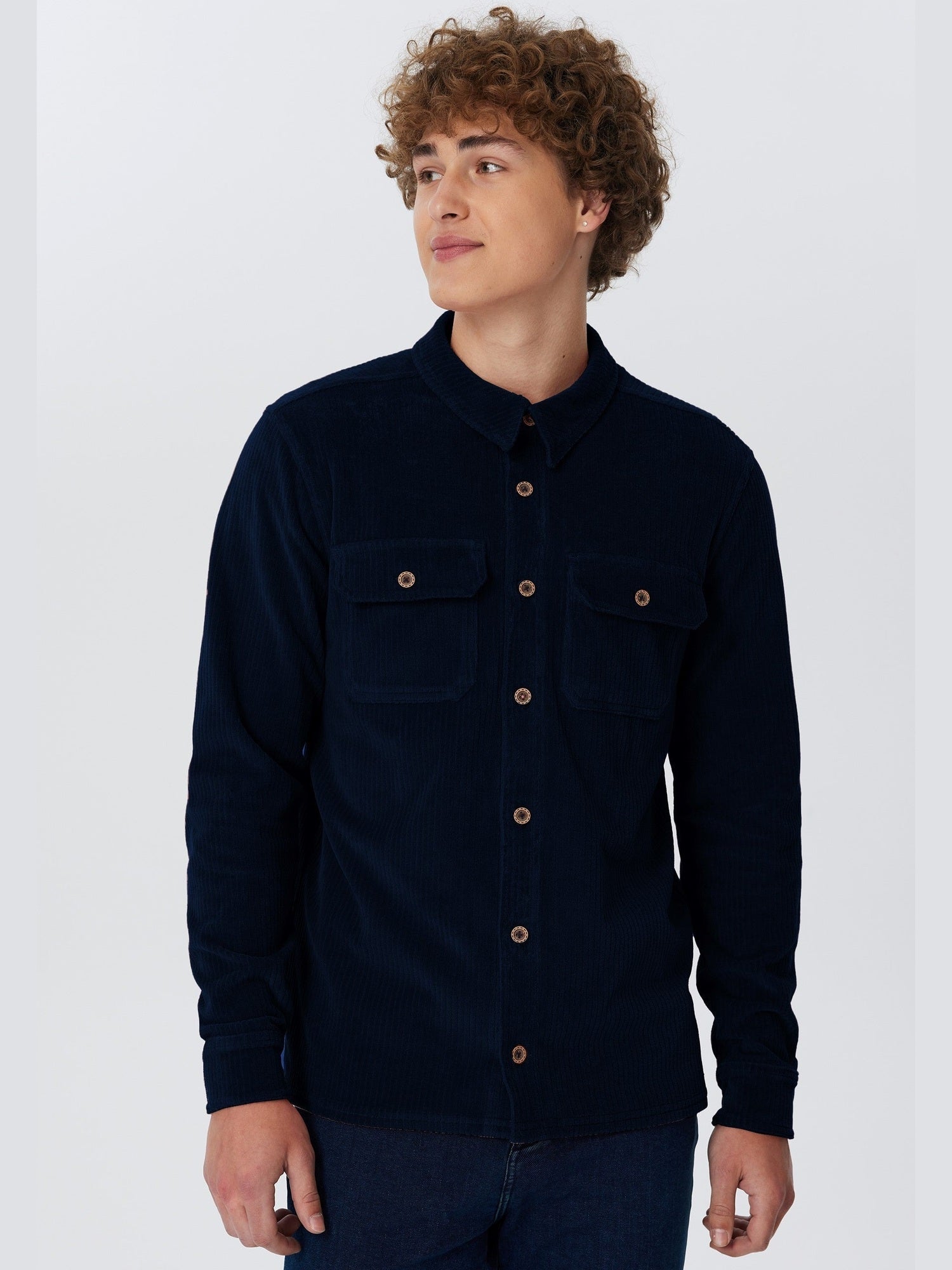 Unisex Bio-Baumwoll Cordhemd - Evermind.eco