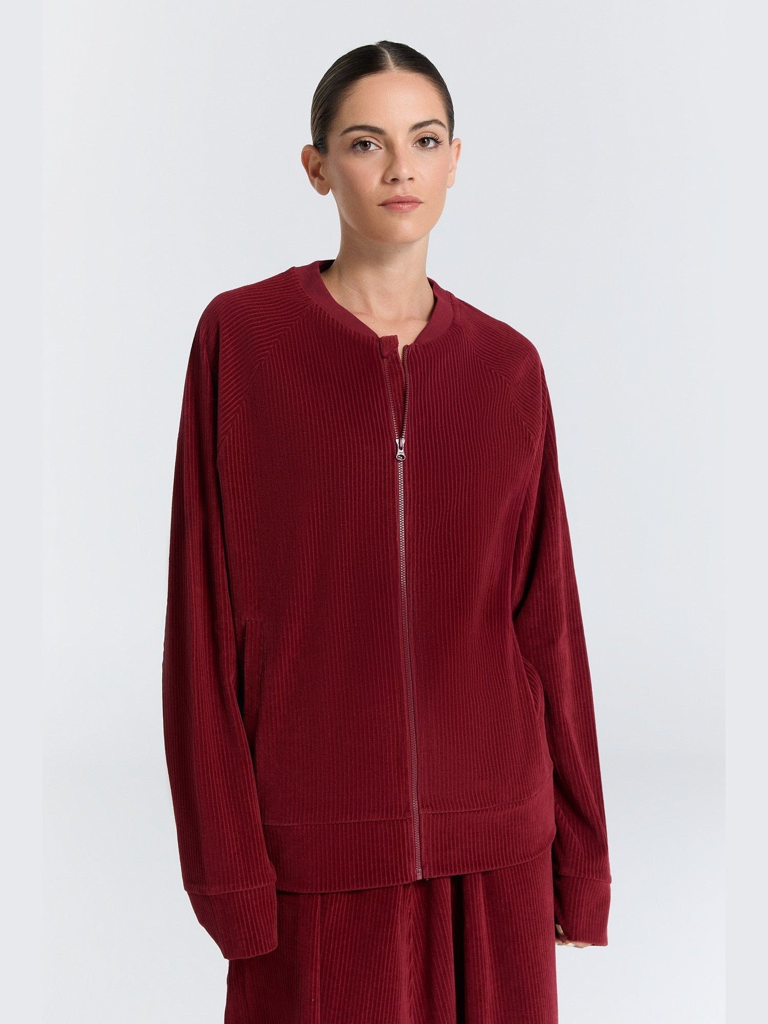 Unisex Bio-Baumwoll Cordjacke - Evermind.eco
