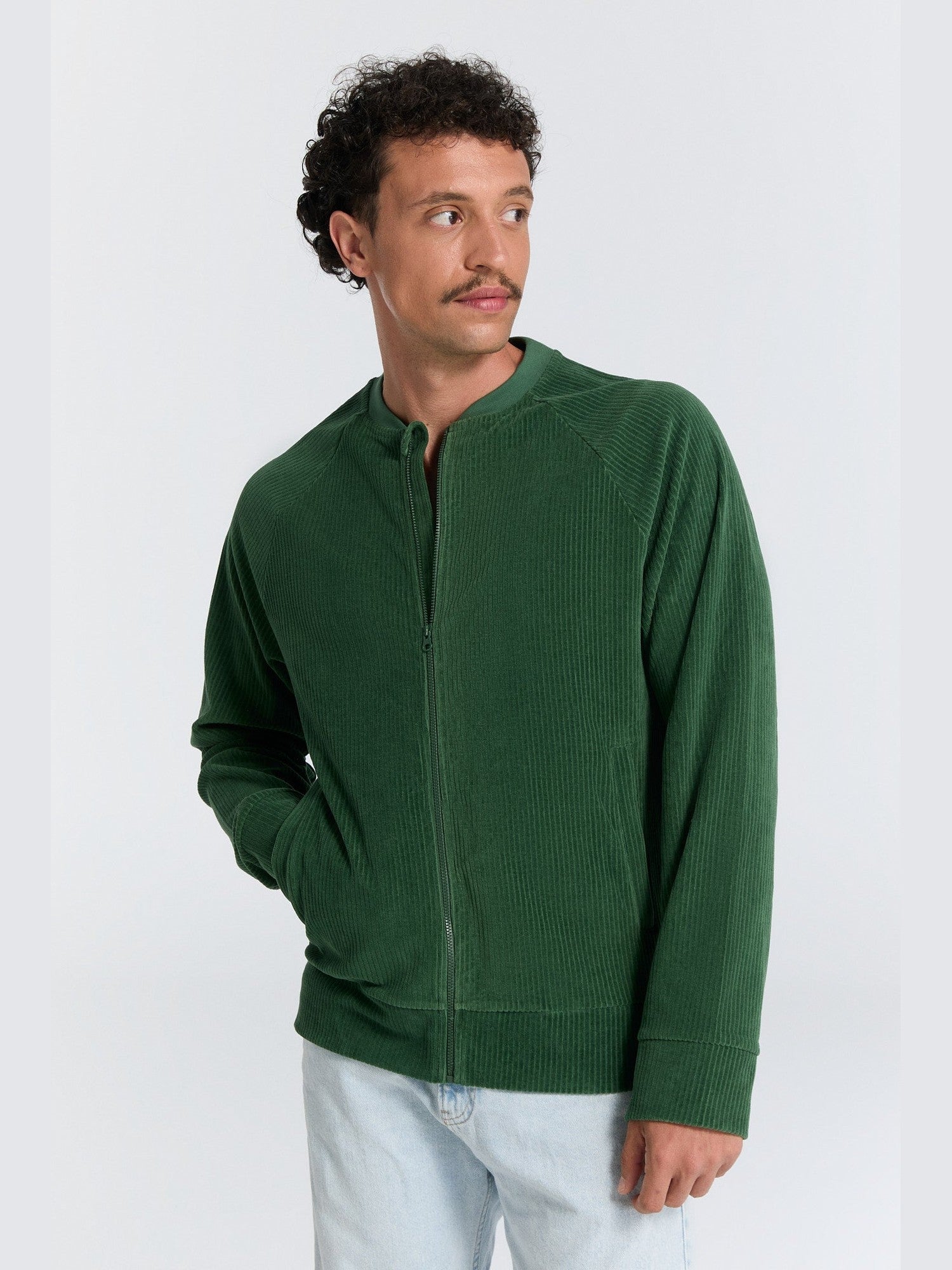 Unisex Bio-Baumwoll Cordjacke - Evermind.eco