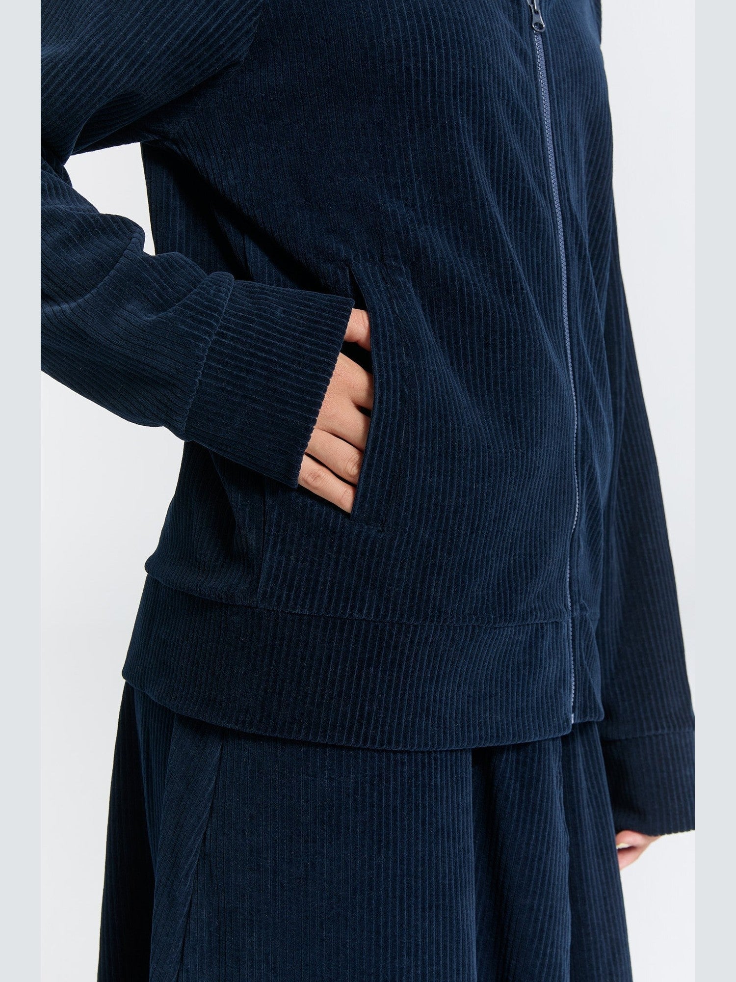Unisex Bio-Baumwoll Cordjacke - Evermind.eco