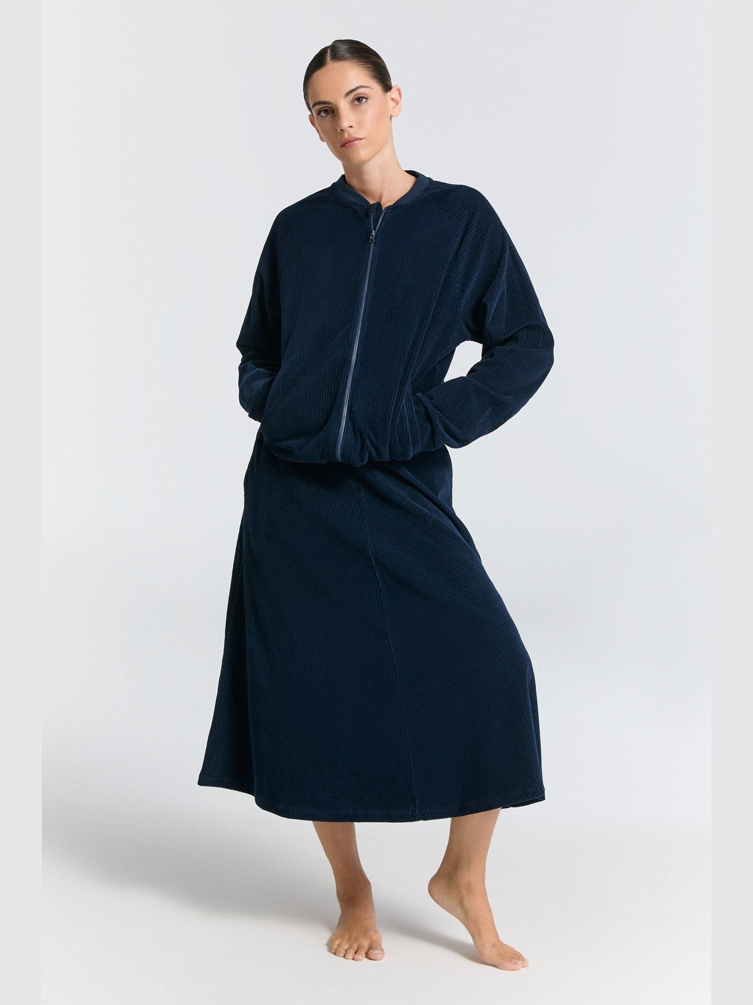 Unisex Bio-Baumwoll Cordjacke - Evermind.eco