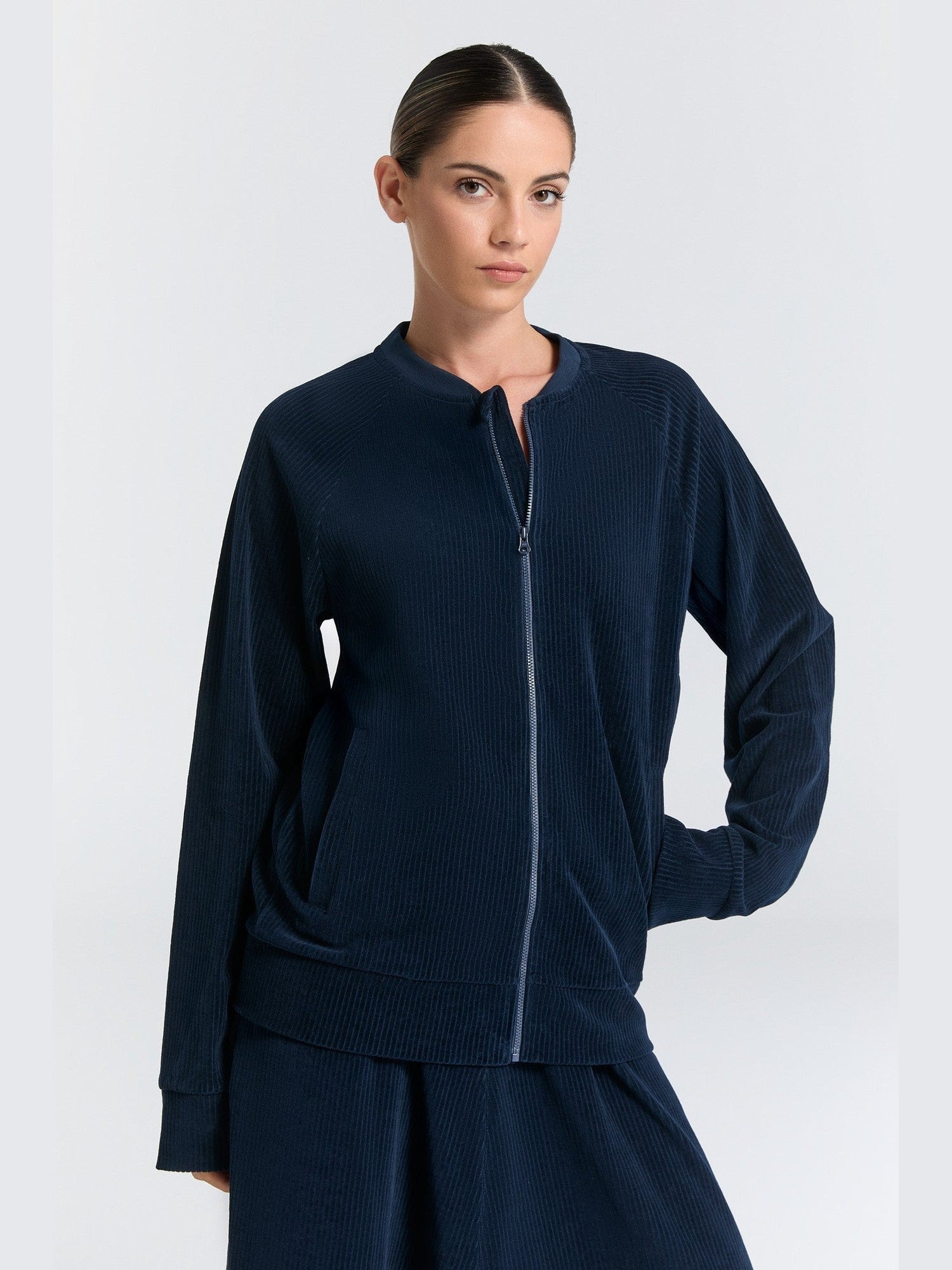 Unisex Bio-Baumwoll Cordjacke - Evermind.eco