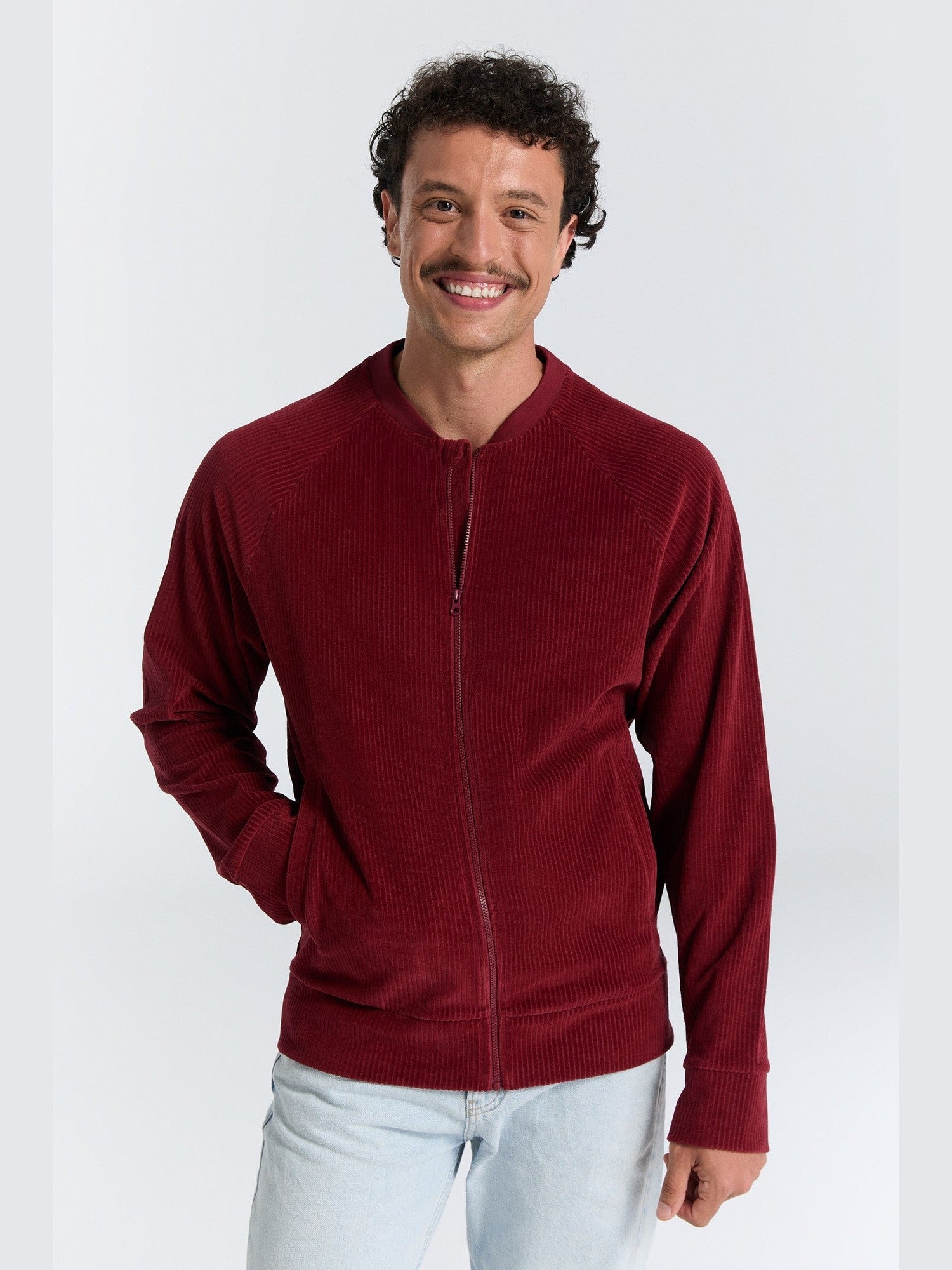 Unisex Bio-Baumwoll Cordjacke - Evermind.eco
