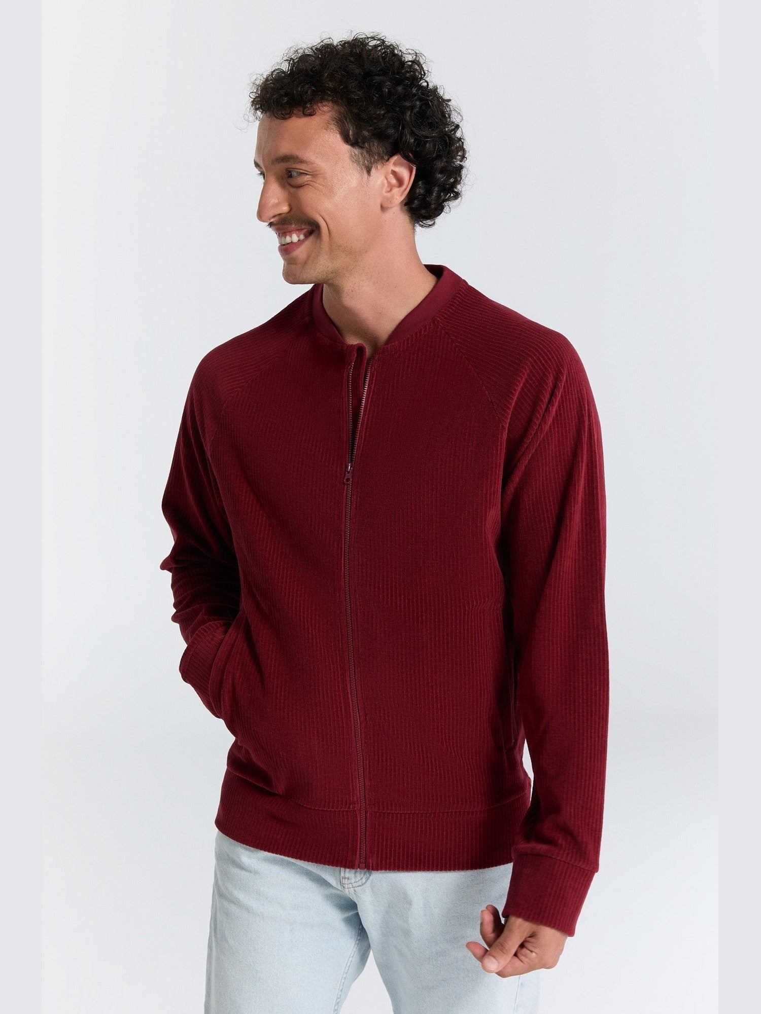 Unisex Bio-Baumwoll Cordjacke - Evermind.eco
